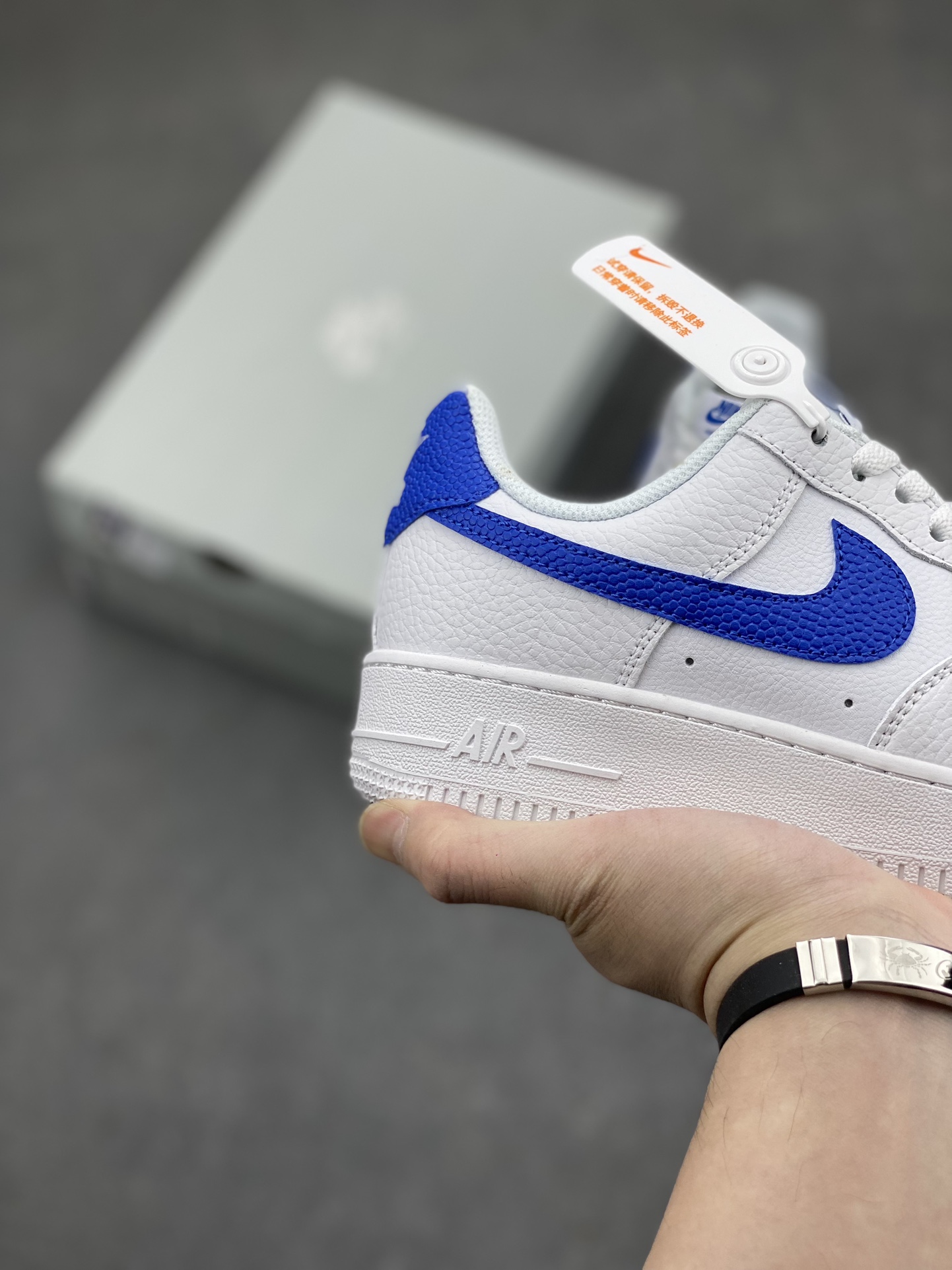 Nike Air Force 1 Low White Hyper Royal Men's Shoes DM2845-100 6 i1712866391 451 6