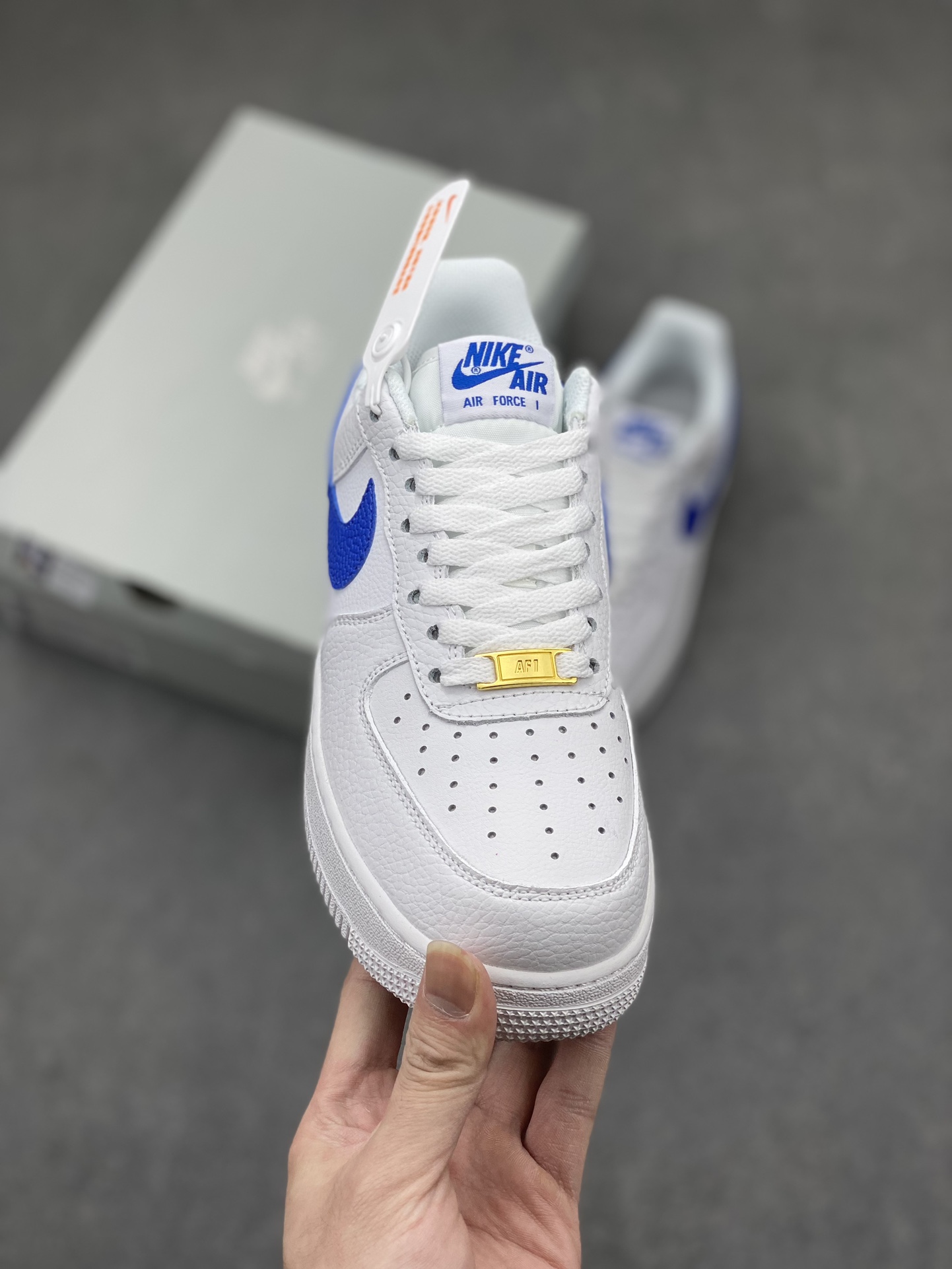 Nike Air Force 1 Low White Hyper Royal Men's Shoes DM2845-100 3 i1712866391 6486 4