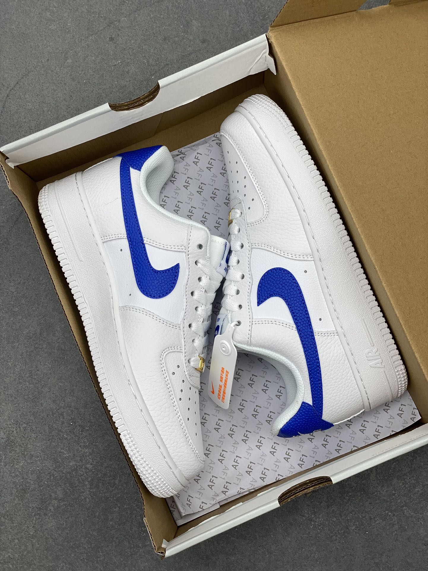 Nike Air Force 1 Low White Hyper Royal Men's Shoes DM2845-100 10 i1712866391 836 1