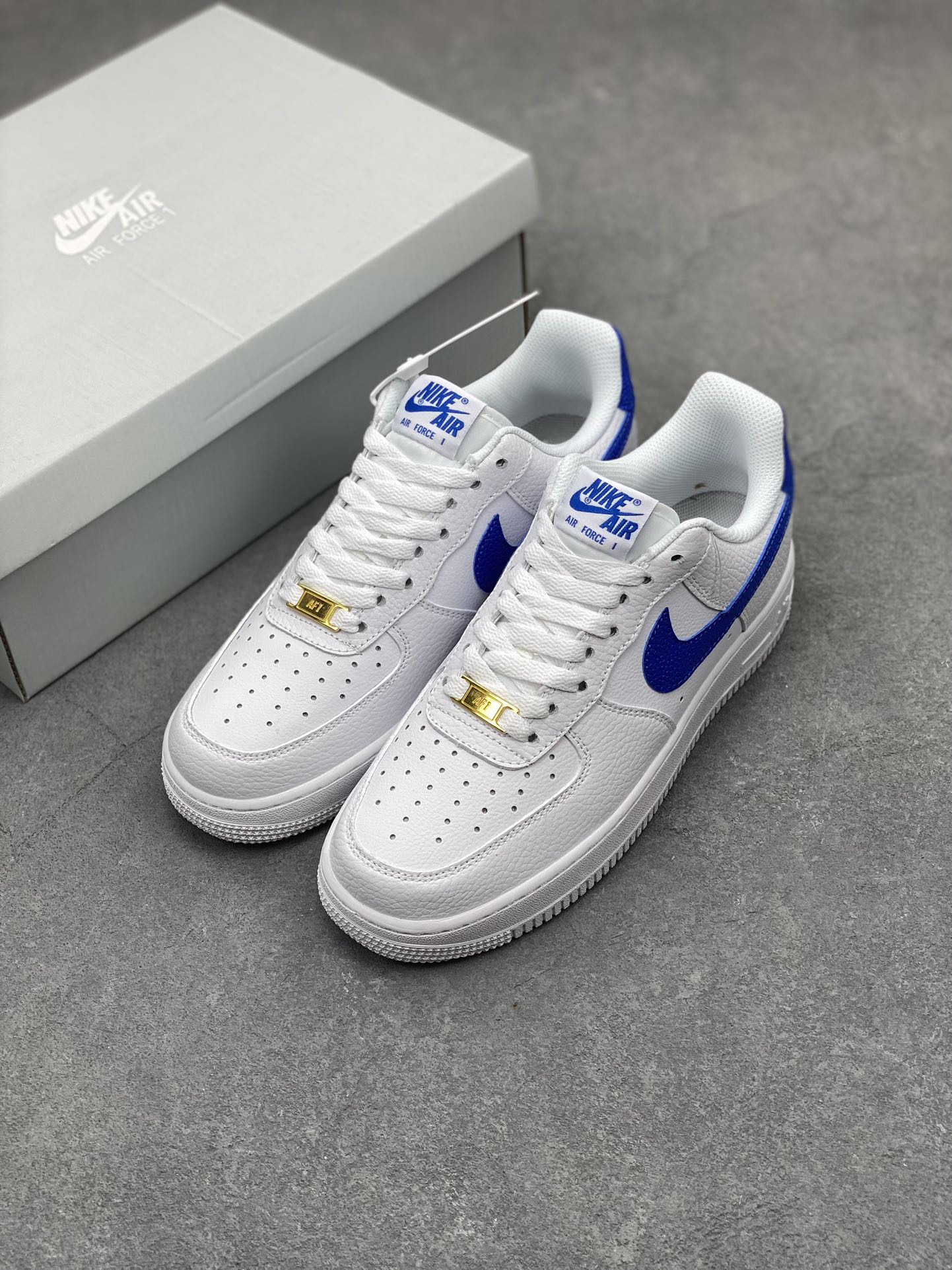 Nike Air Force 1 Low White Hyper Royal Men's Shoes DM2845-100 9 i1712866391 9756 0