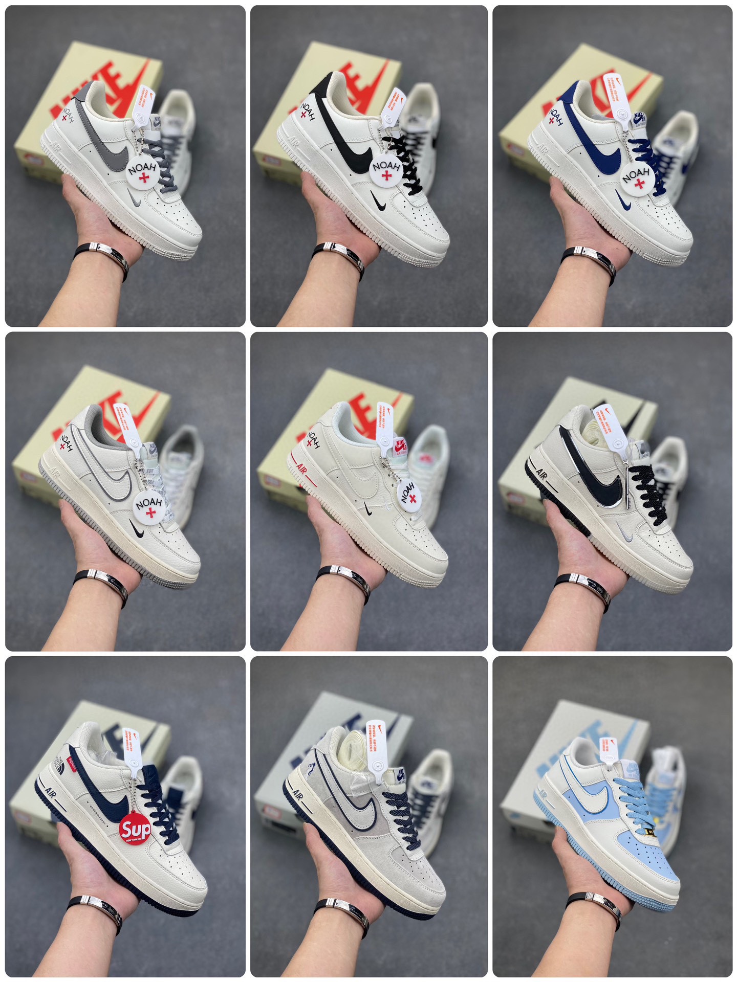 Noah X Air Force 1 Low-Top Sneakers  Casual Shoes