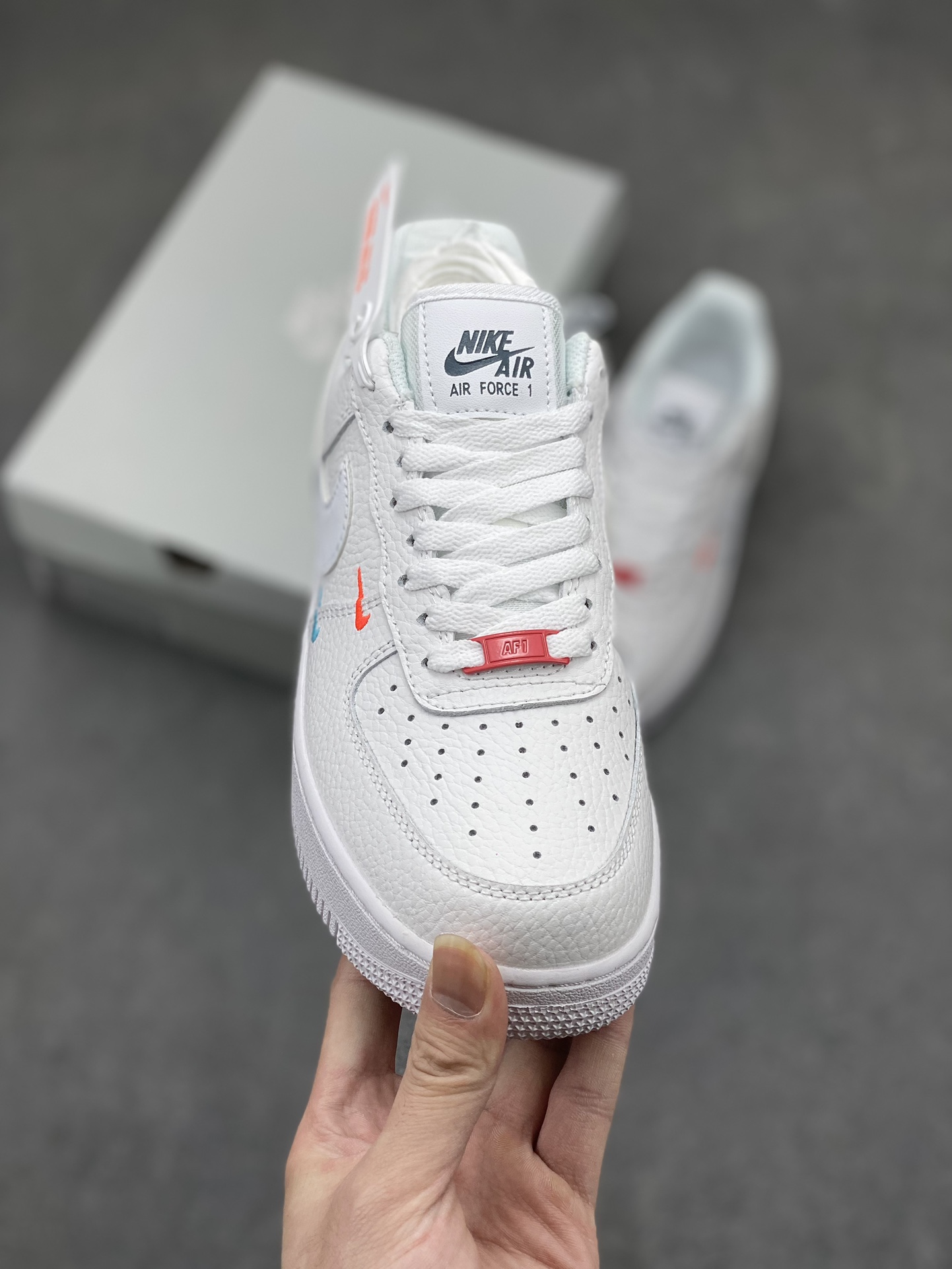 Nike Air Force 1 Low '07 White Multi-Swoosh CT1989-101 Sneakers 3 i1713031198 1201 6