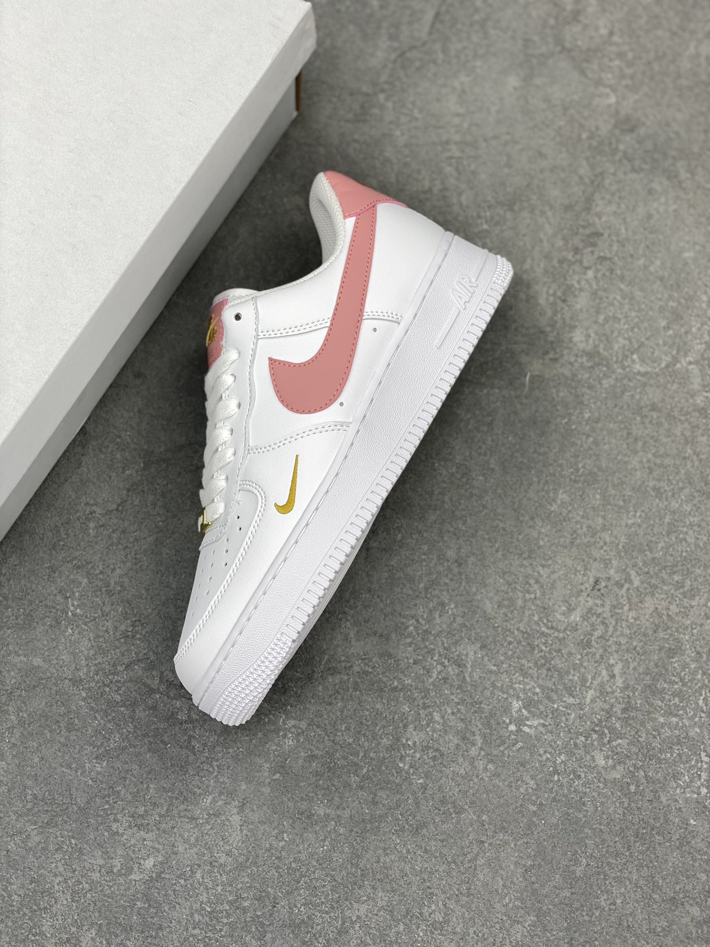 Nike Air Force 1 Low '07 White Pink Gold Women's Casual Sneakers 8 i1713031469 3072 2