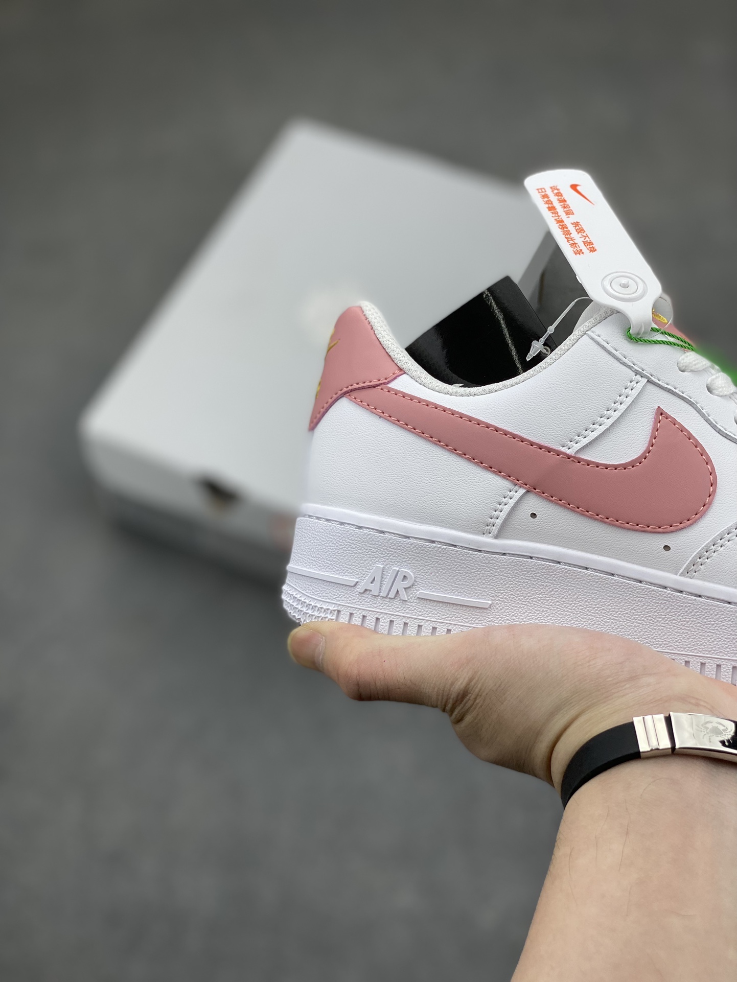 Nike Air Force 1 Low '07 White Pink Gold Women's Casual Sneakers 6 i1713031469 8927 0