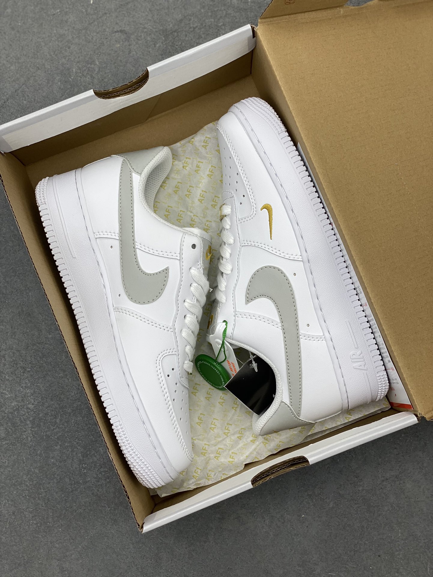 Nike Air Force 1 Low '07 White/Grey Casual Sneakers CZ0270-106 10 i1713031524 7615 4