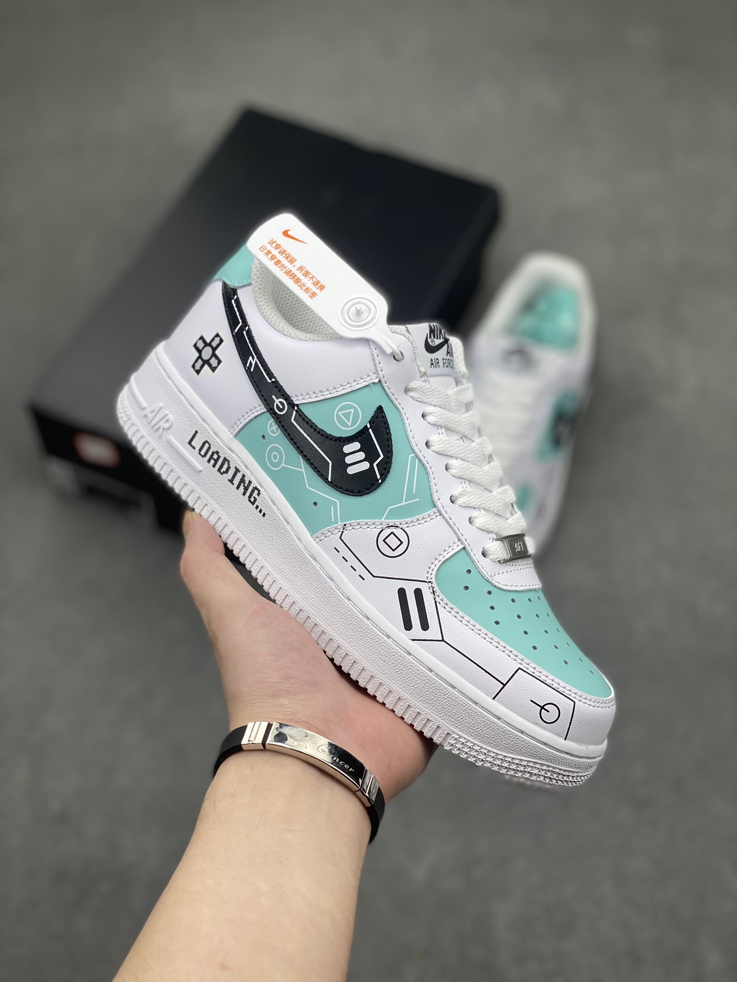 Nike Air Force 1 Low '07 PS5 Custom Ice Green - Limited Edition 2 i1713210501 4268 0