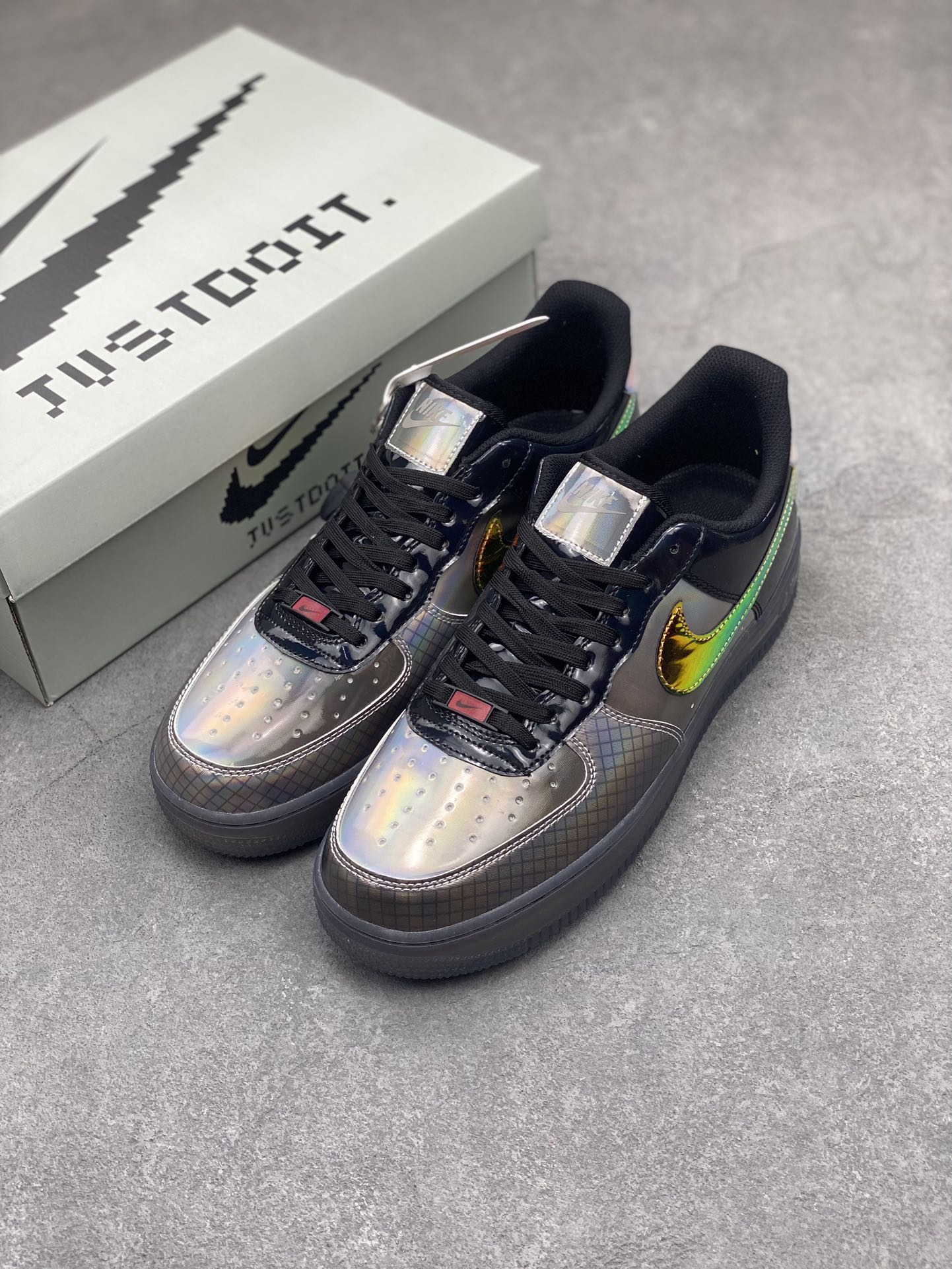 Nike Air Force 1 '07 Low "Night Elves" Gaming Sneakers 9 i1713211096 3087 4