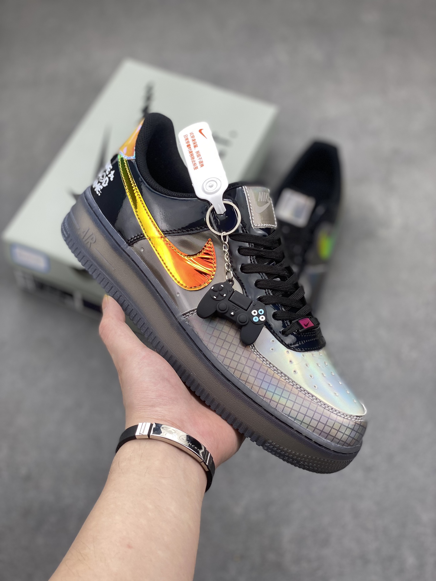 Nike Air Force 1 '07 Low "Night Elves" Gaming Sneakers 2 i1713211109 6078 0