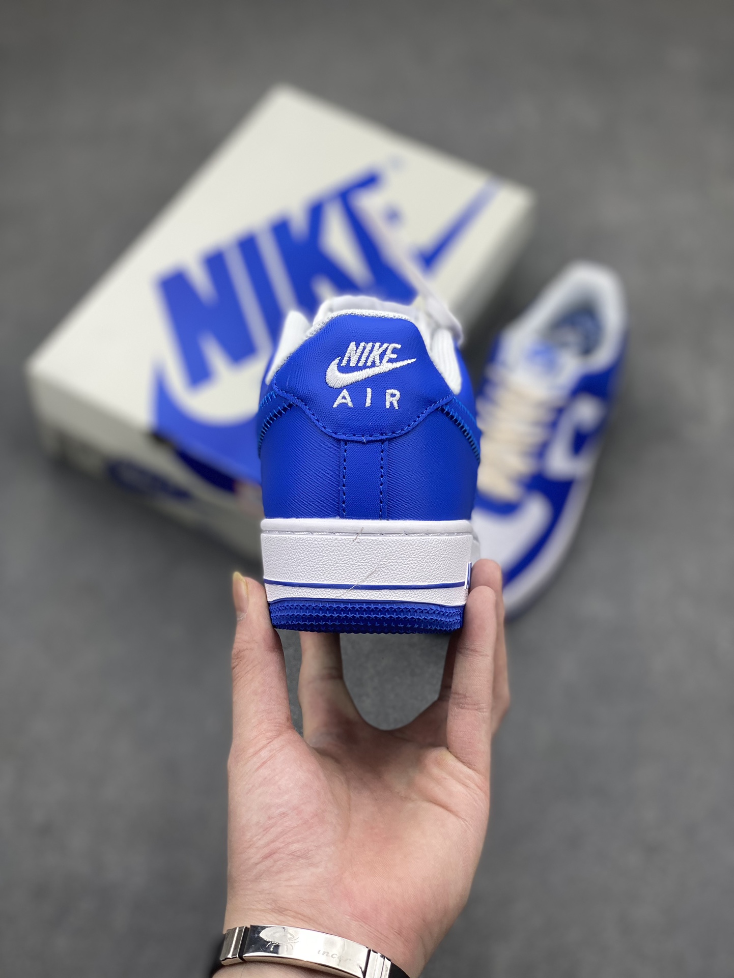 Nike Air Force 1 Low '07 White Blue Casual Sneakers DE0236-022 5 i1713211176 8242 3
