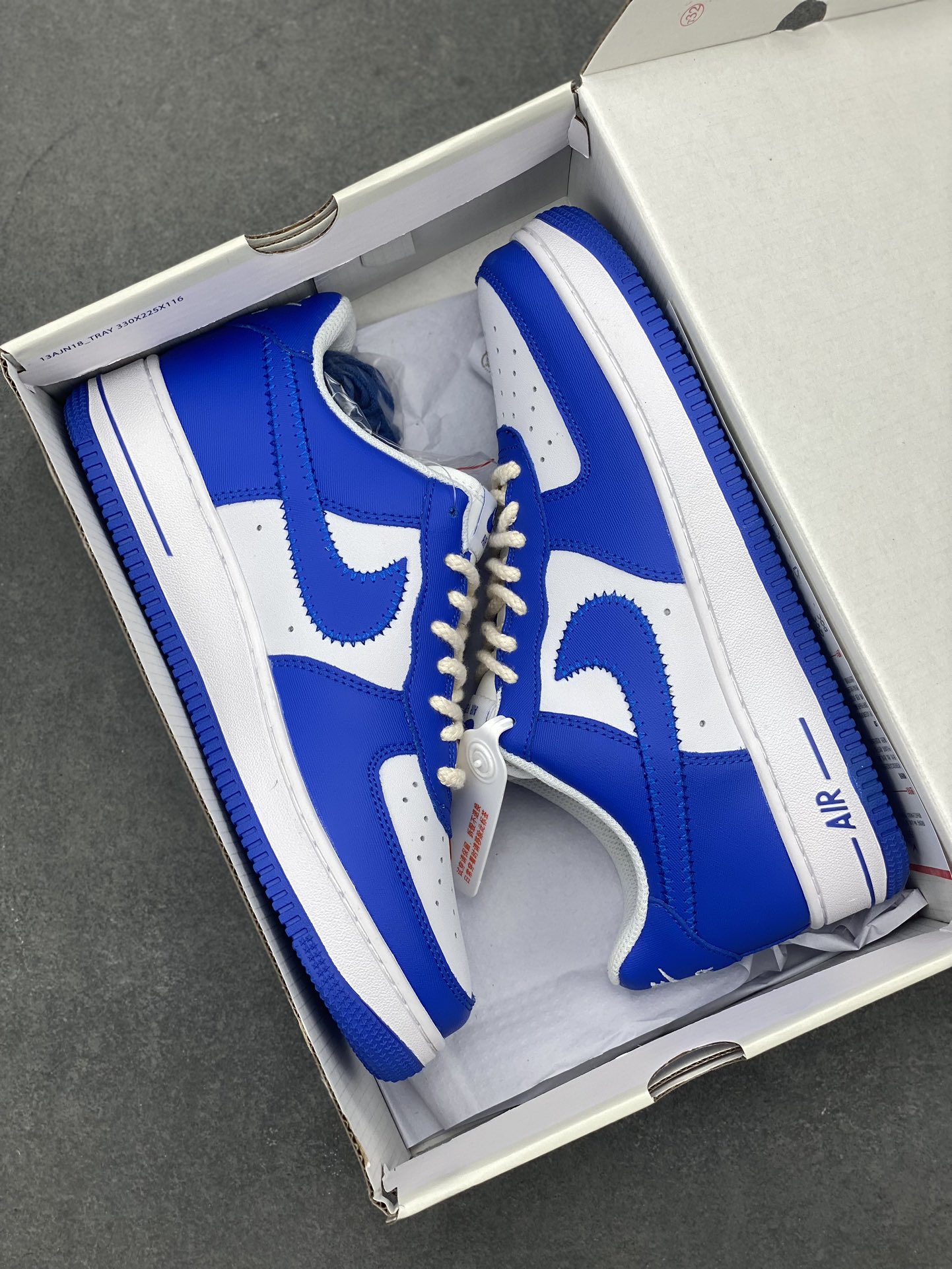 Nike Air Force 1 Low '07 White Blue Casual Sneakers DE0236-022 10 i1713211176 9743 5