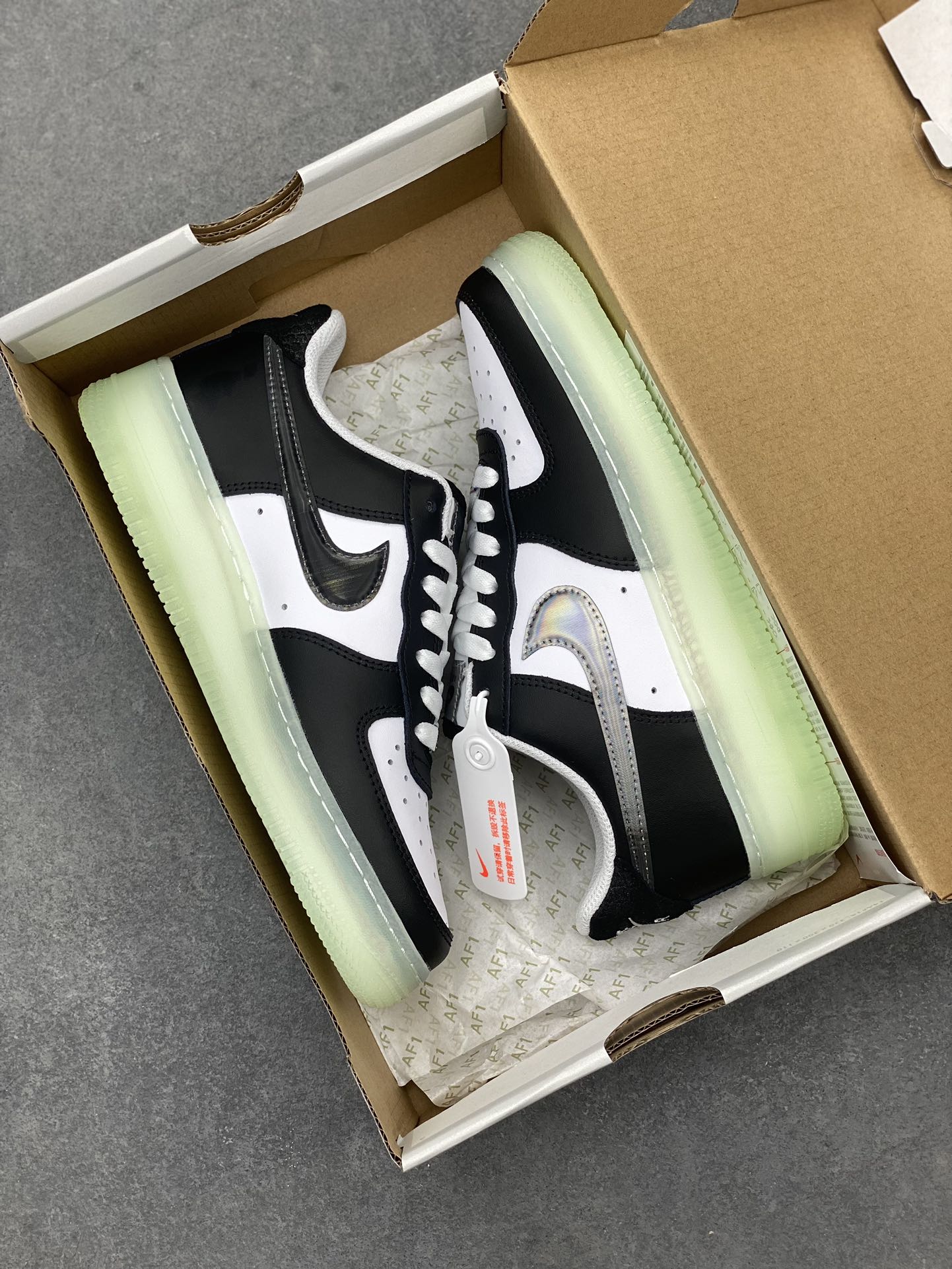 Nike Air Force 1 '07 Low Black/White Casual Shoes FZ5529-103 10 i1713211334 8879 5