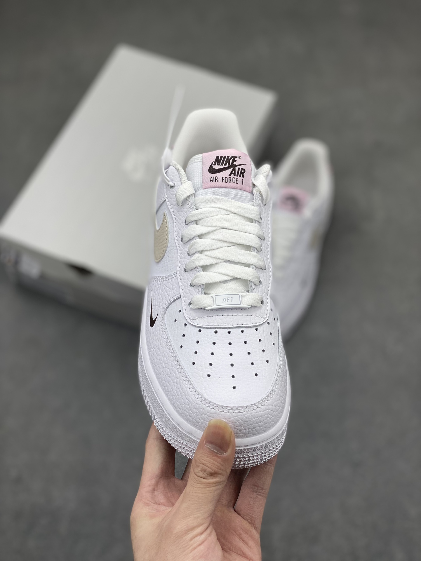 Nike Air Force 1 '07 Low White/Pink Women's Sneaker HF9992-100 3 i1713296472 403 0
