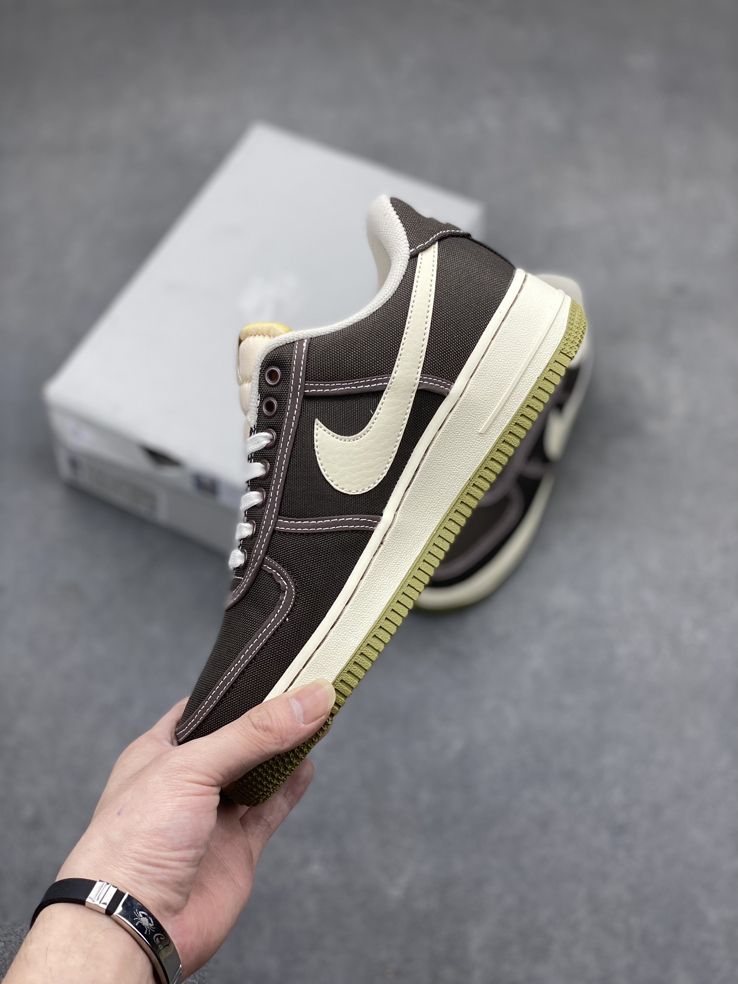Nike Air Force 1 Low Brown Canvas - Premium Quality, Original Design 4 i1713296895 3877 0