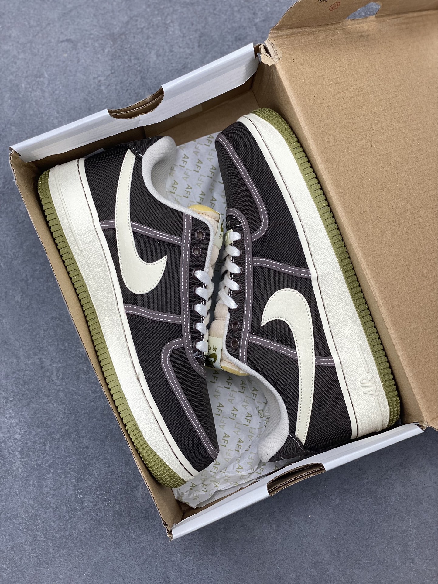 Nike Air Force 1 Low Brown Canvas - Premium Quality, Original Design 10 i1713296895 6532 0