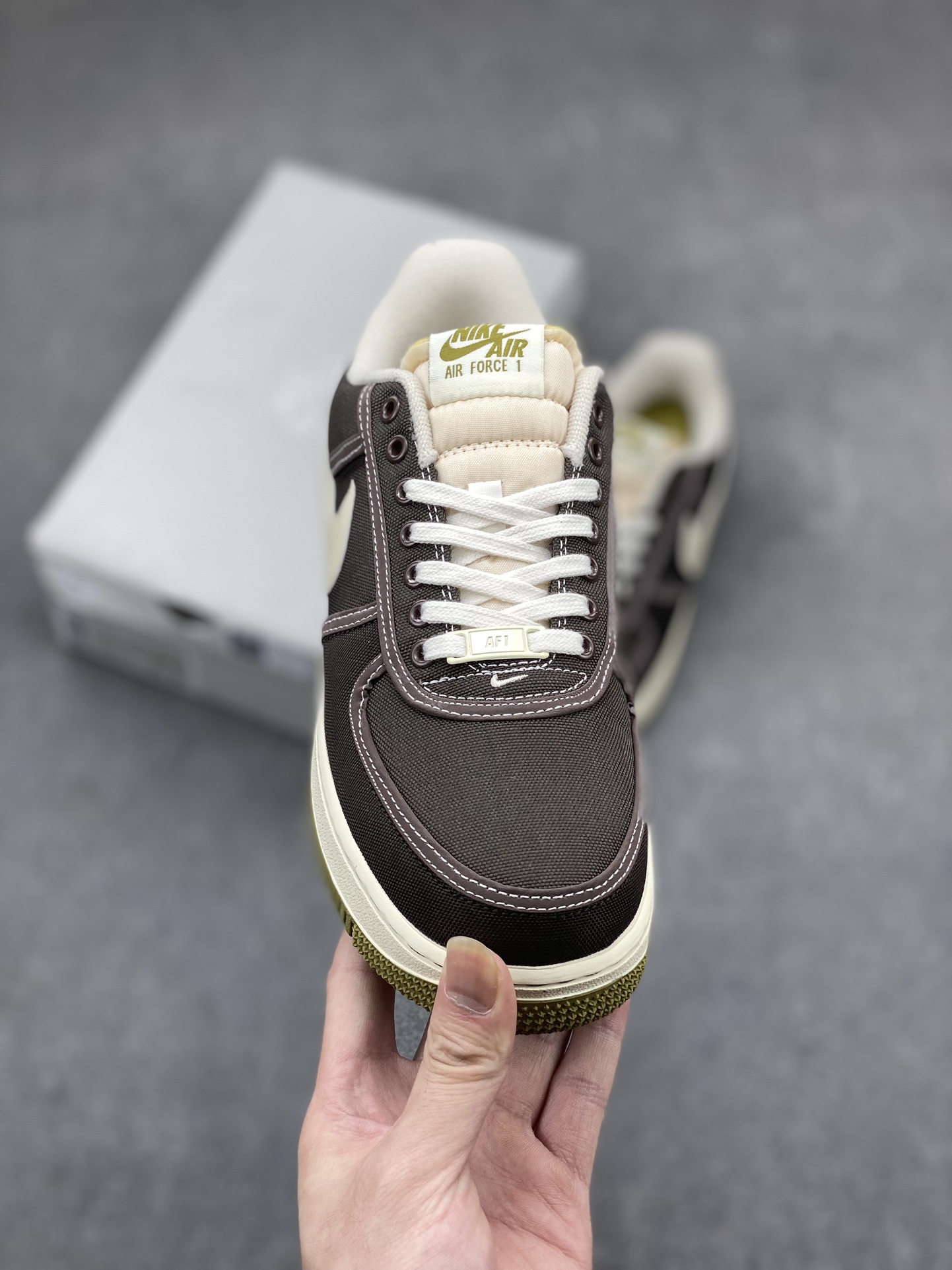 Nike Air Force 1 Low Brown Canvas - Premium Quality, Original Design 3 i1713296895 9451 0