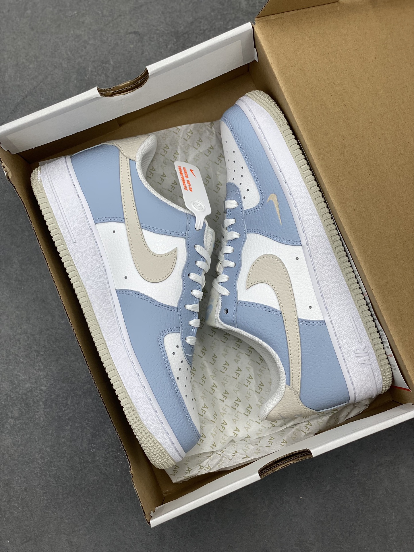 Nike Air Force 1 '07 Low Blue/White Casual Sneakers HF0022-400 10 i1713296942 6191 0