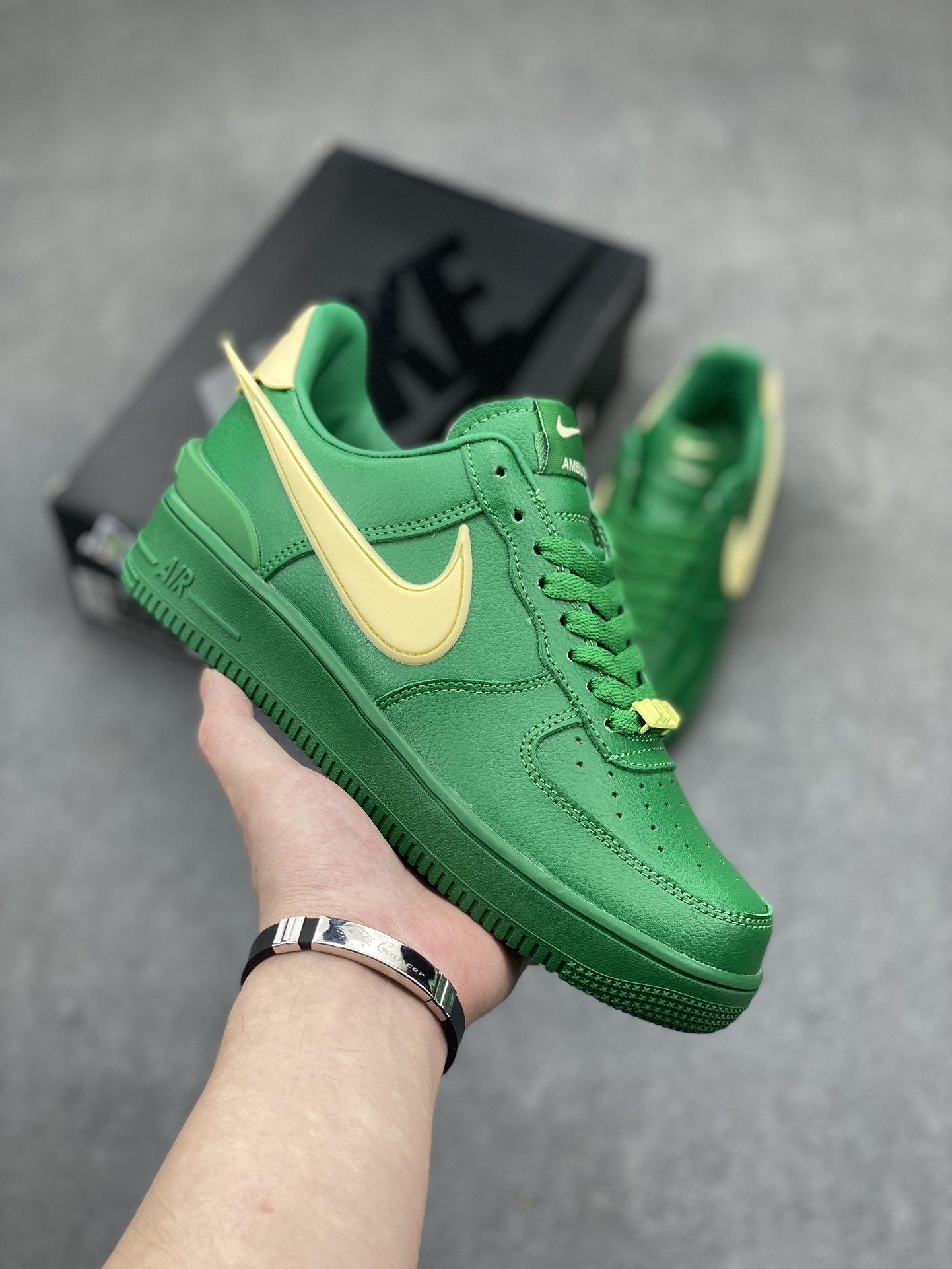 Ambush x Nike Air Force 1 Low SP Green Yellow Sneakers DV3464-300 2 i1713297162 706 0