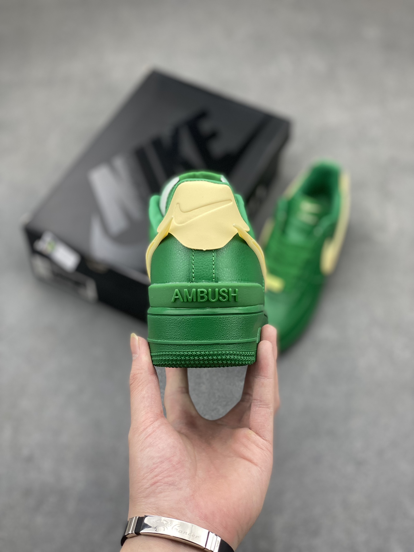 Ambush x Nike Air Force 1 Low SP Green Yellow Sneakers DV3464-300 5 i1713297163 1749 3