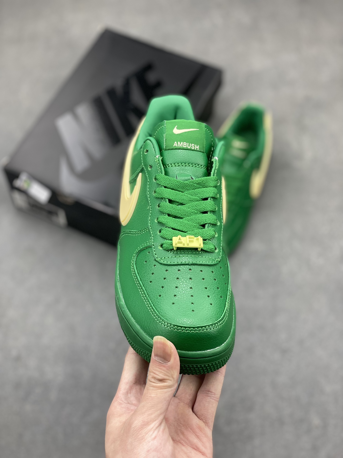 Ambush x Nike Air Force 1 Low SP Green Yellow Sneakers DV3464-300 3 i1713297163 7690 5