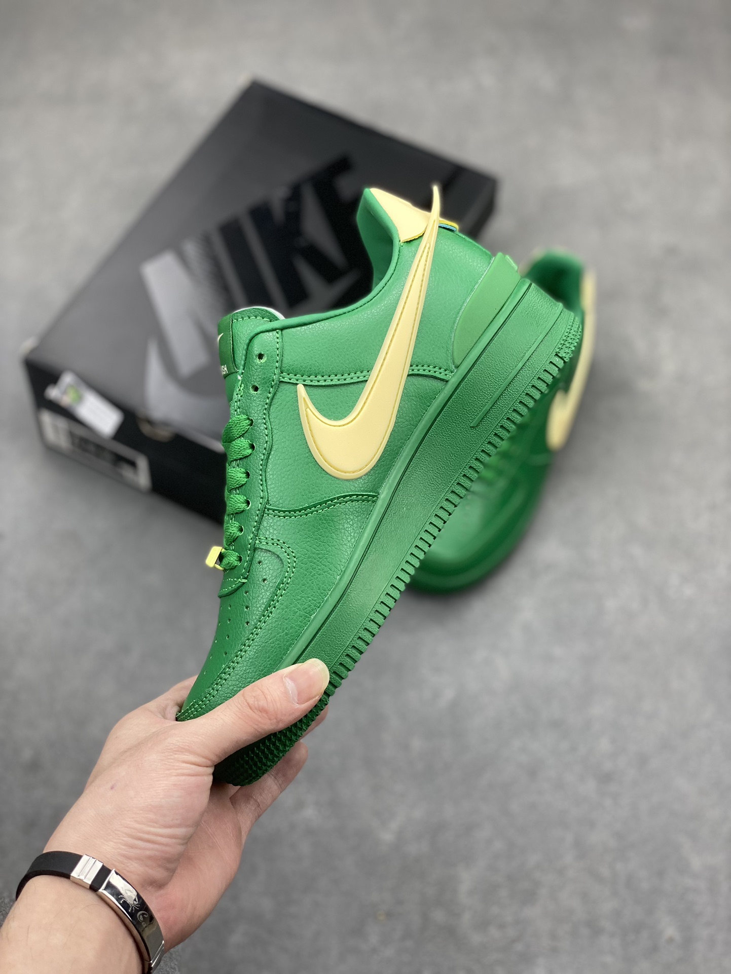 Ambush x Nike Air Force 1 Low SP Green Yellow Sneakers DV3464-300 4 i1713297163 8744 1