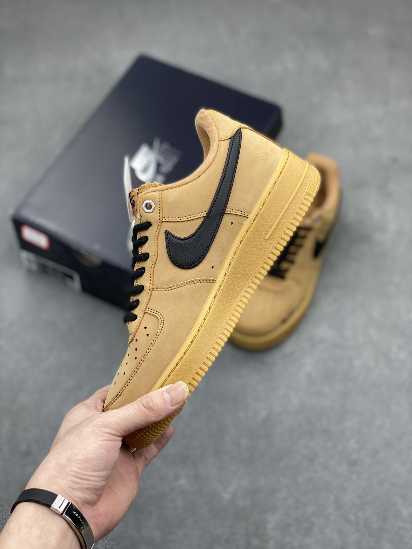 Nike Air Force 1 Low '07 Black Brown Mellerd Men's and Women's Shoes 4 i1713386857 2660 0