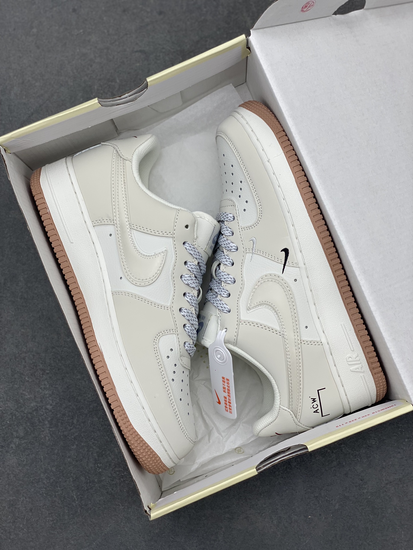 Nike Air Force 1 Low ACW Double Swoosh Casual Sneakers 10 i1713387046 8065 0