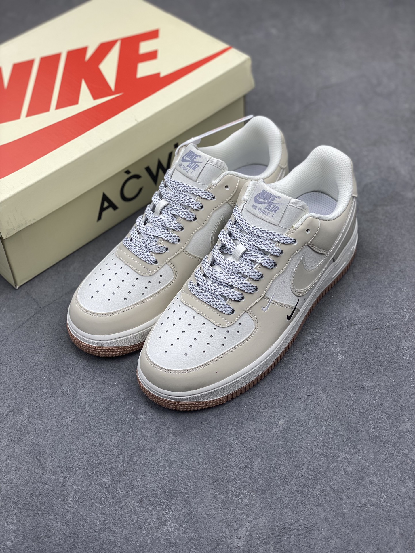 Nike Air Force 1 Low ACW Double Swoosh Casual Sneakers 9 i1713387070 8474 0