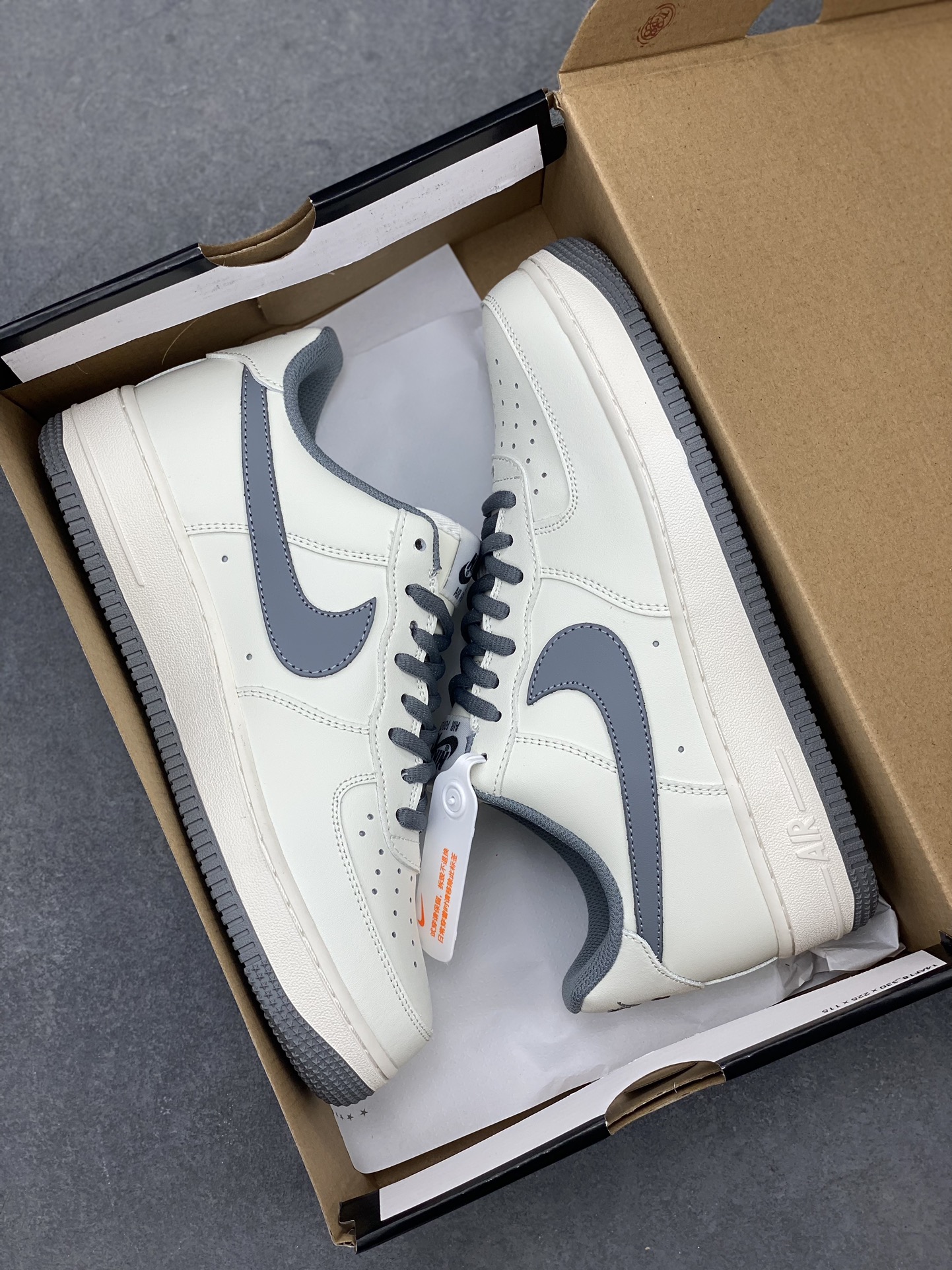 Nike Air Force 1 Low '07 Grey Casual Sneakers - CW5653-263 10 i1713387175 6346 0