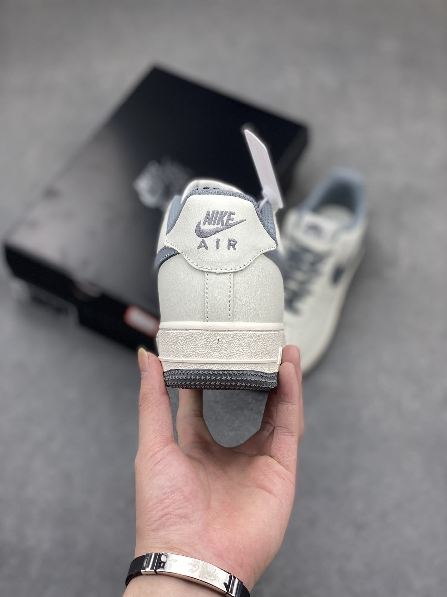 Nike Air Force 1 Low '07 Grey Casual Sneakers - CW5653-263 5 i1713387176 3425 0