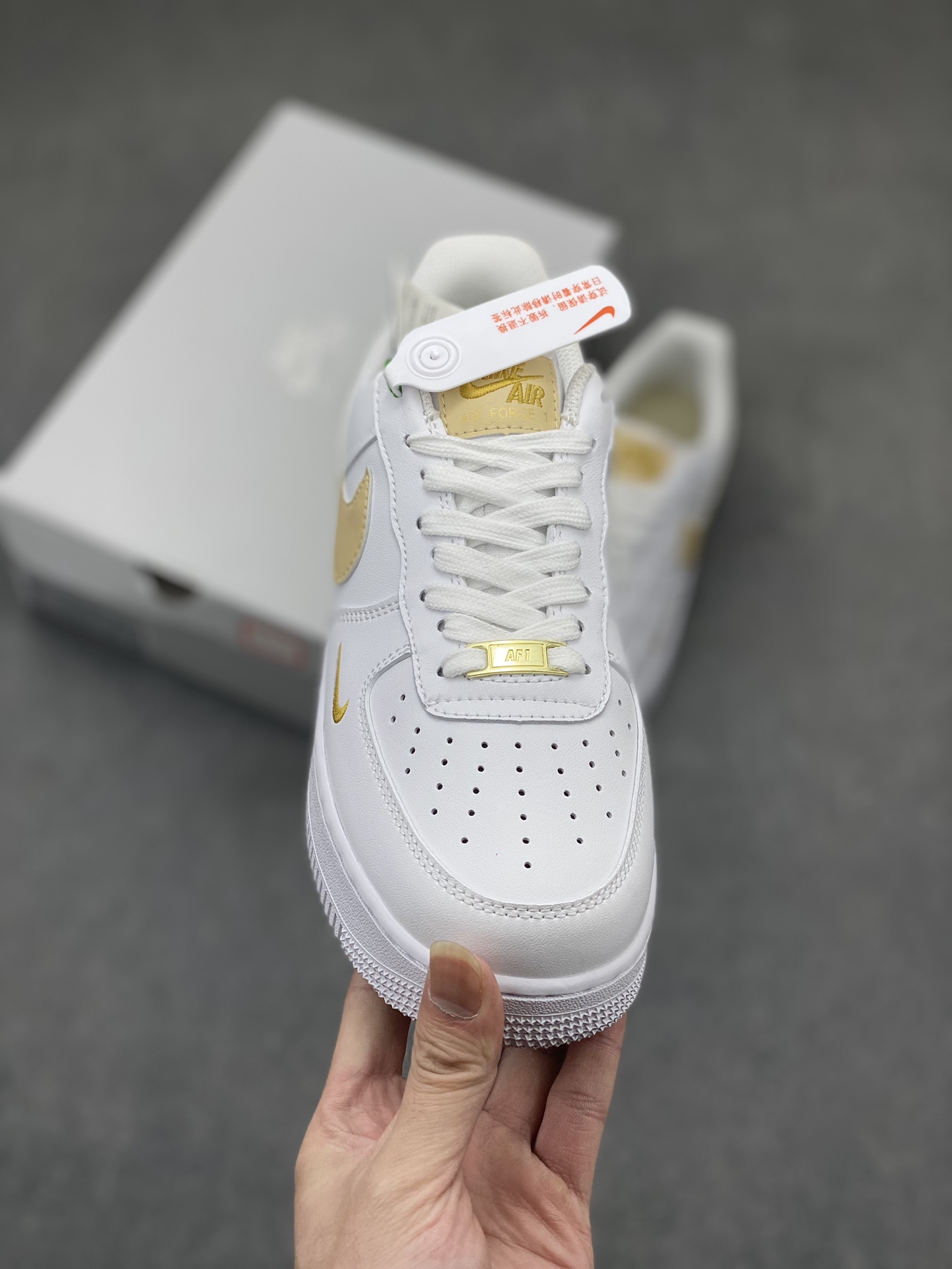 Nike Air Force 1 Low '07 White Gold Casual Sneakers CZ0270-105 3 i1713474530 5277 2