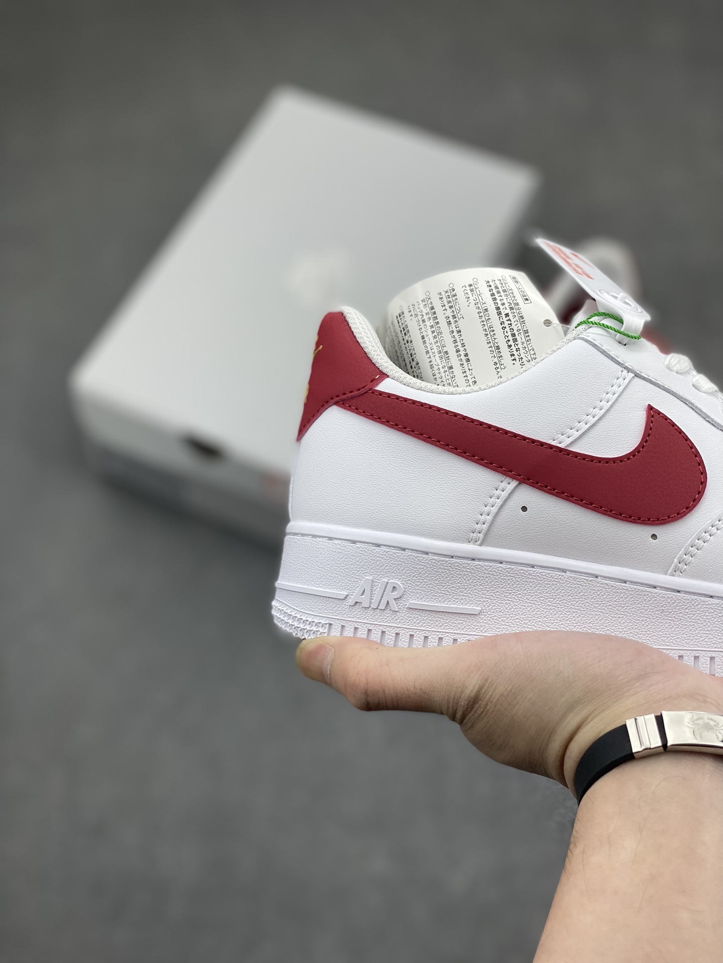 Nike Air Force 1 Low '07 White Red Gold Casual Sneakers CZ0270-104 6 i1713474554 4286 0