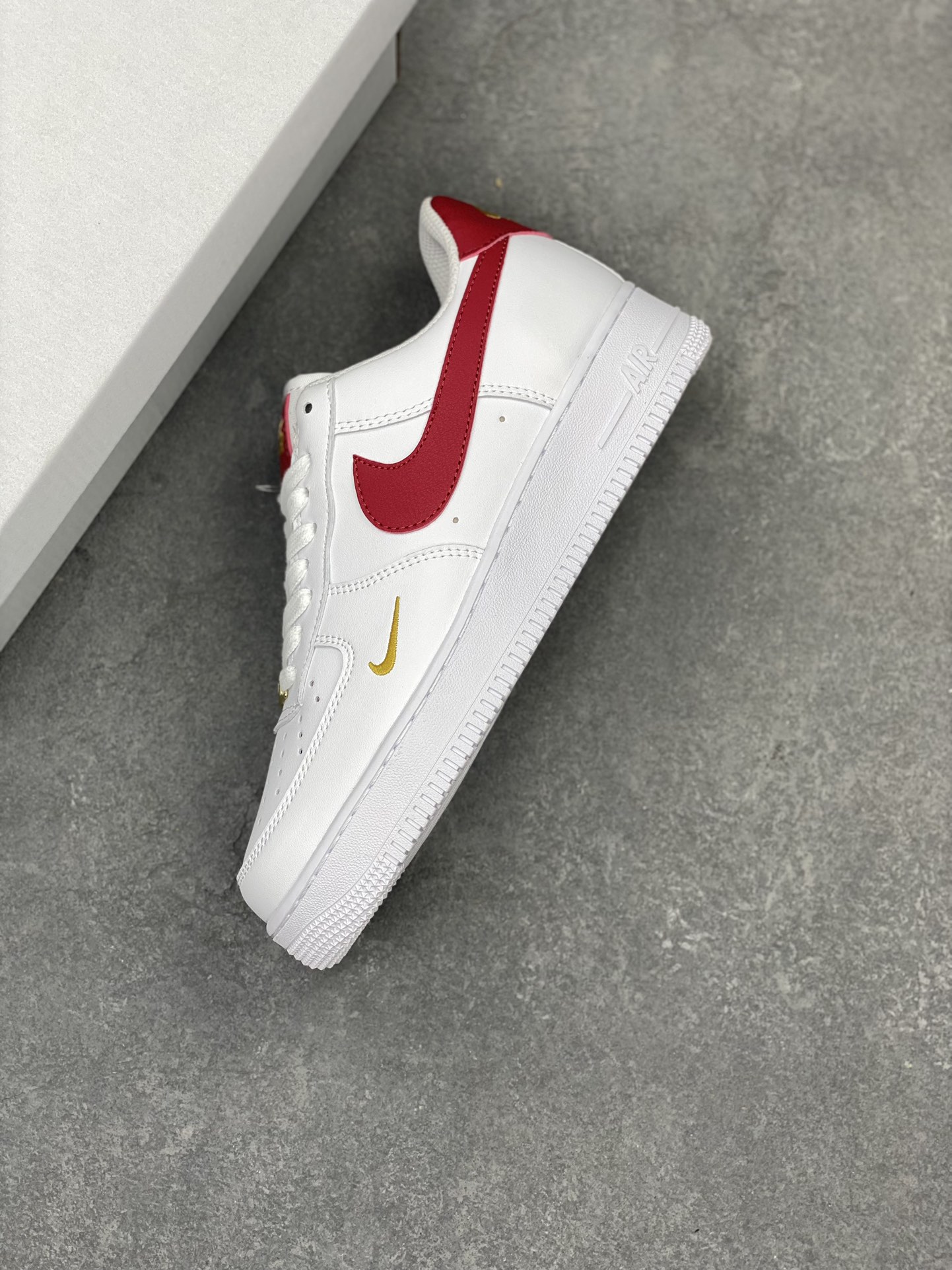 Nike Air Force 1 Low '07 White Red Gold Casual Sneakers CZ0270-104 8 i1713474554 6660 1