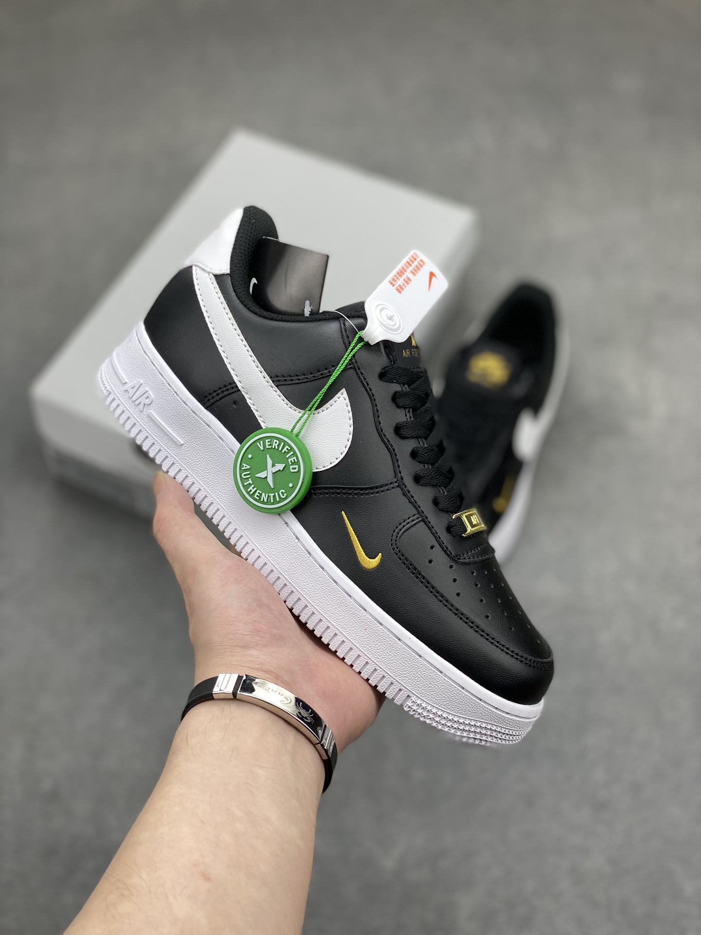 Nike Air Force 1 '07 Low Black/White Casual Shoes CZ0270-101 2 i1713732852 25 0
