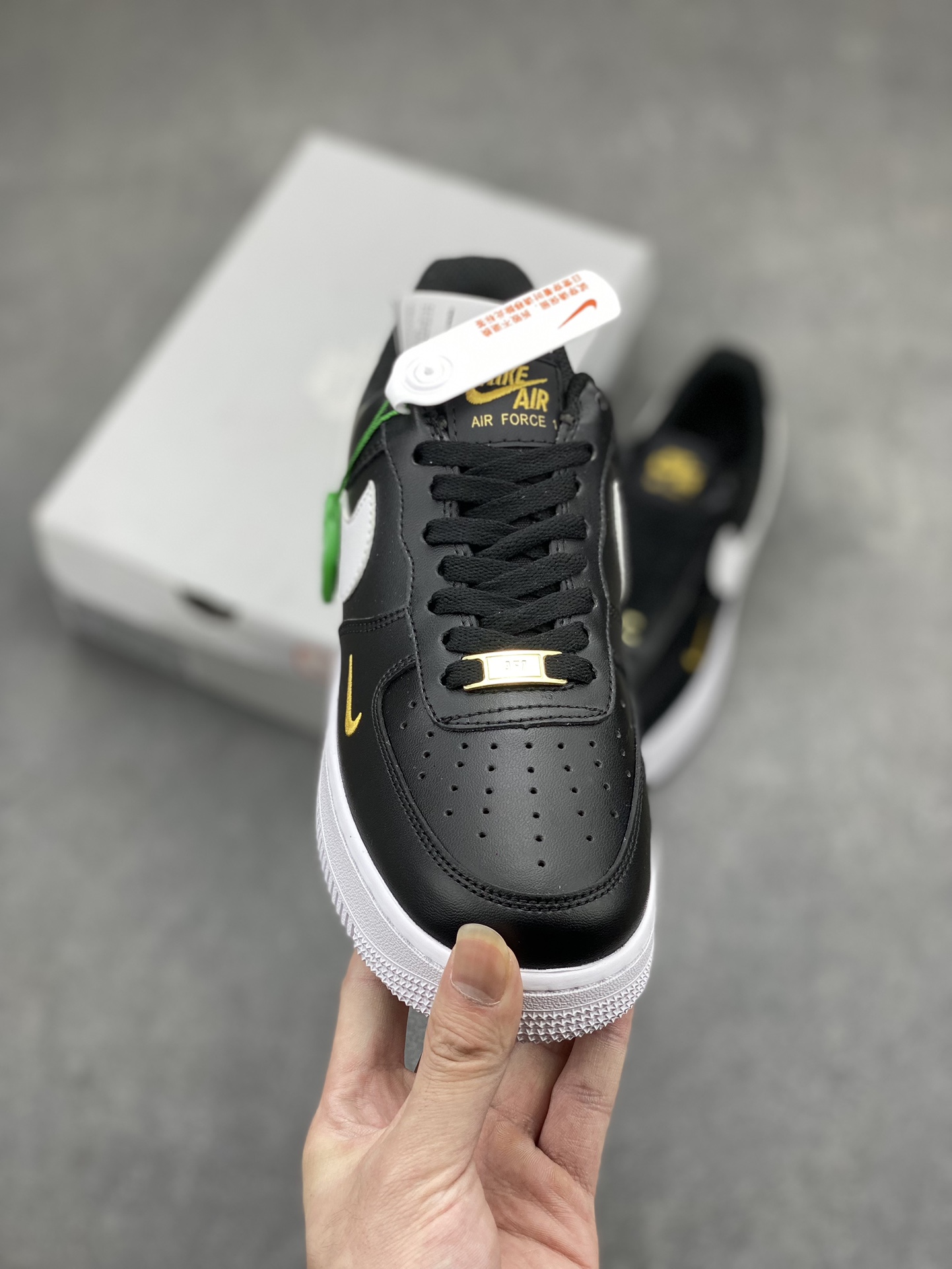 Nike Air Force 1 '07 Low Black/White Casual Shoes CZ0270-101 3 i1713732853 4160 0