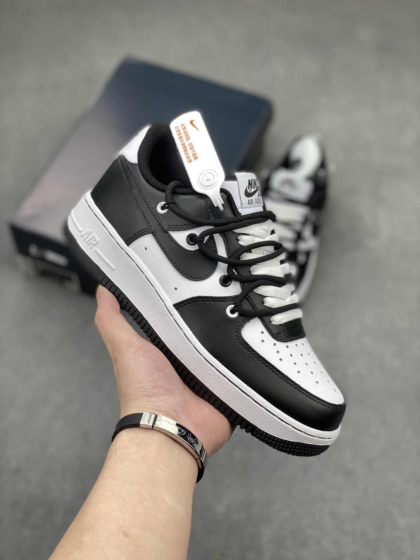 Nike Air Force 1 Low 'Panda' Black White Sneakers - Original Quality 2 i1713995071 5051 0