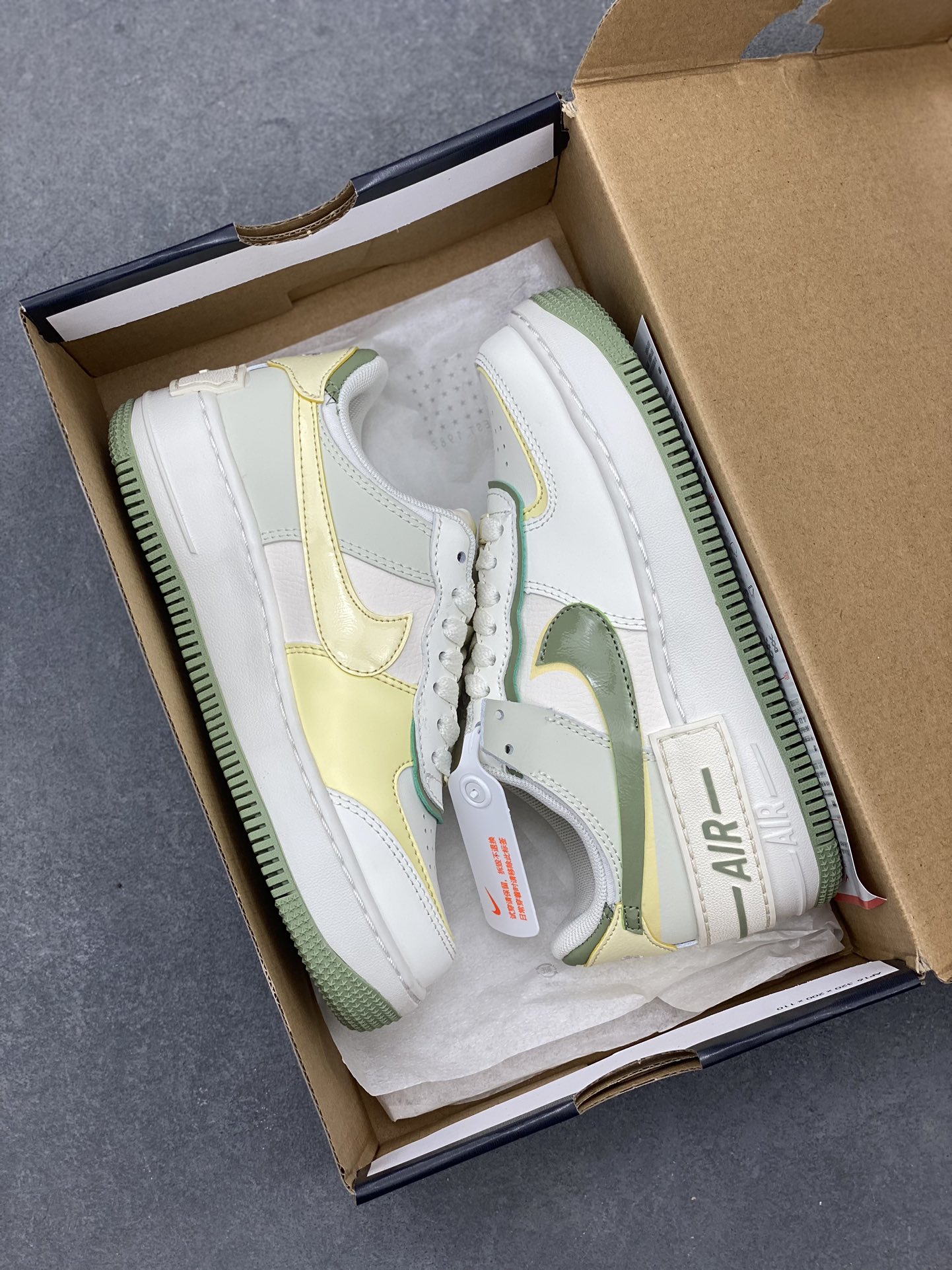 Nike Air Force 1 Shadow Low-Top Sneakers - Lightweight, Macaron Color Design 10 i1713995423 5082 6
