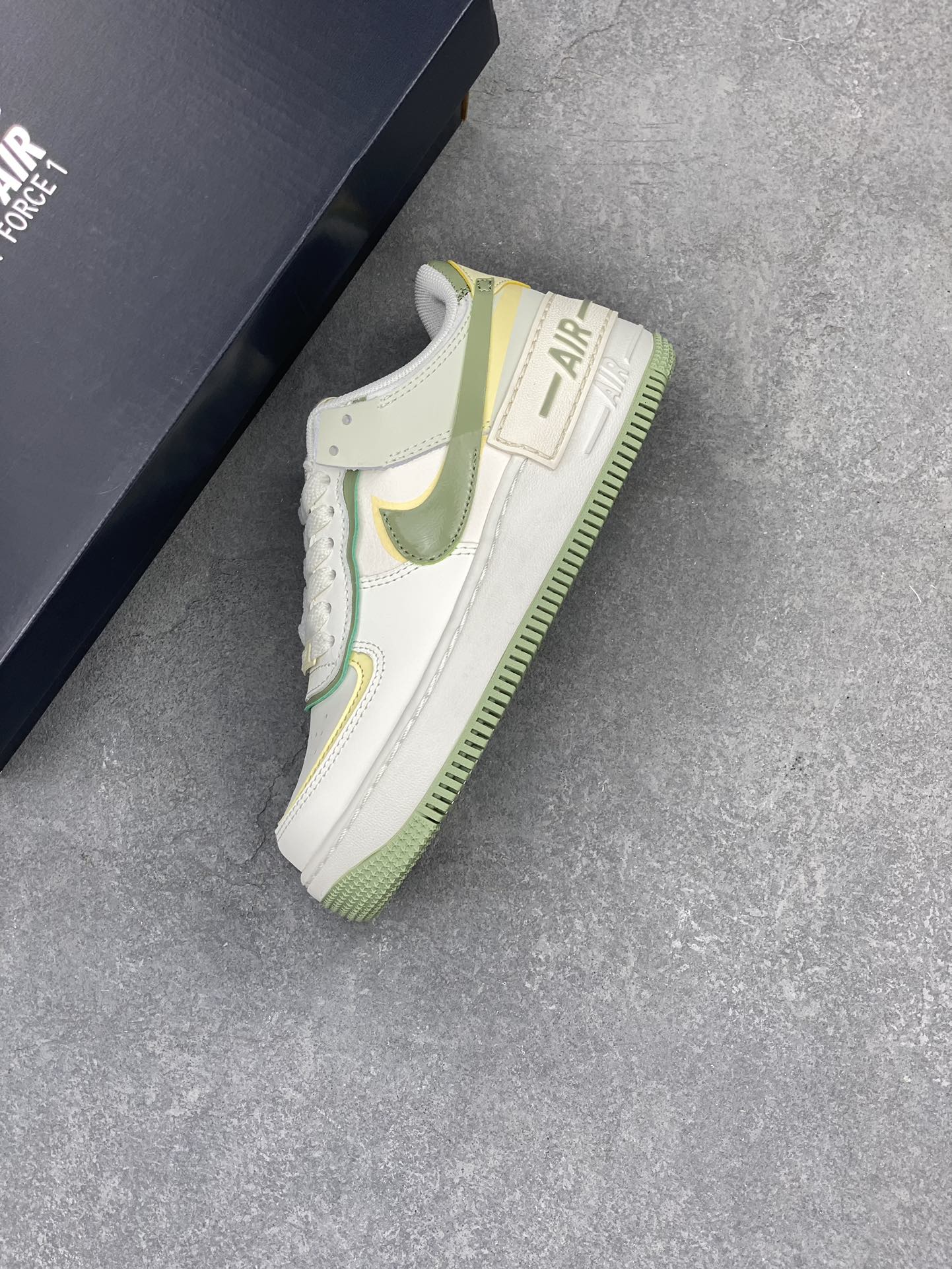 Nike Air Force 1 Shadow Low-Top Sneakers - Lightweight, Macaron Color Design 8 i1713995423 6919 4