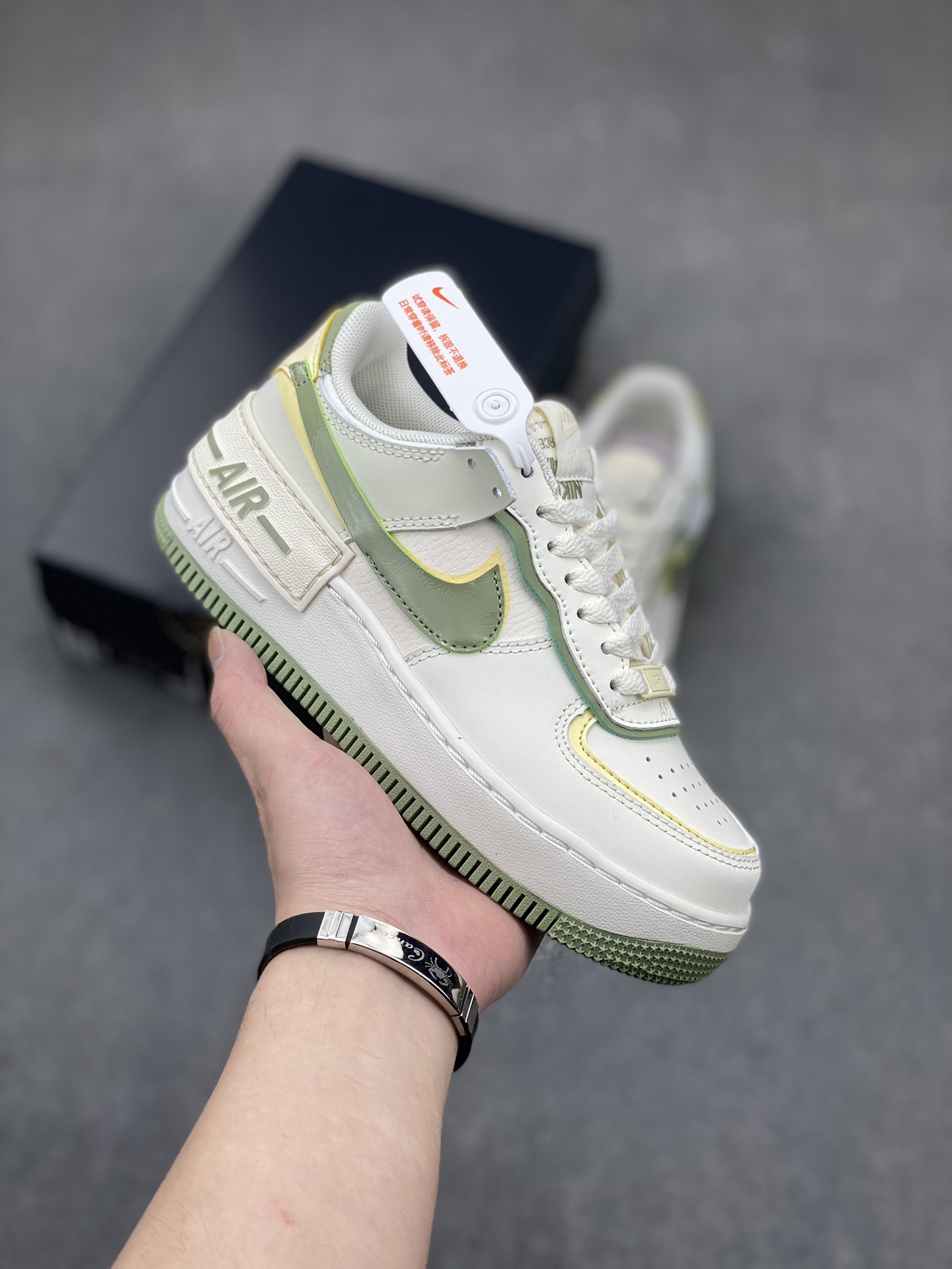 Nike Air Force 1 Shadow Low-Top Sneakers - Lightweight, Macaron Color Design 2 i1713995423 888 3