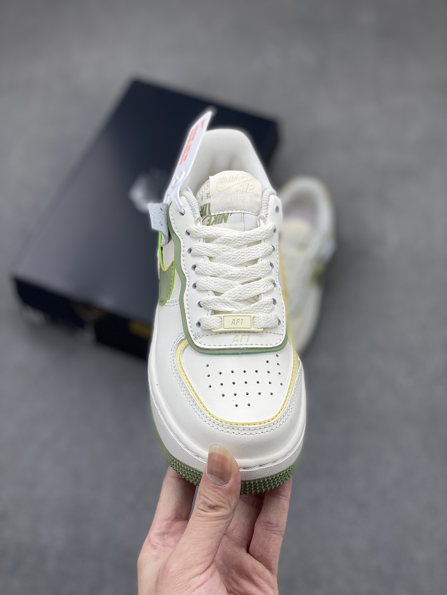 Nike Air Force 1 Shadow Low-Top Sneakers - Lightweight, Macaron Color Design 3 i1713995423 9244 8