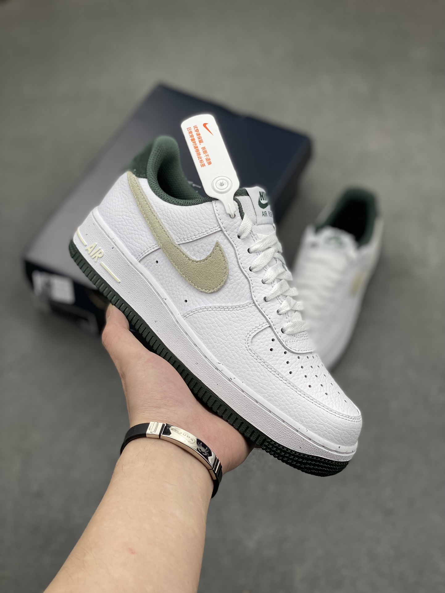 Nike Air Force 1 Low '07 White/Medium Olive Men's Sneakers HF1939-100 2 i1713995504 1204 5
