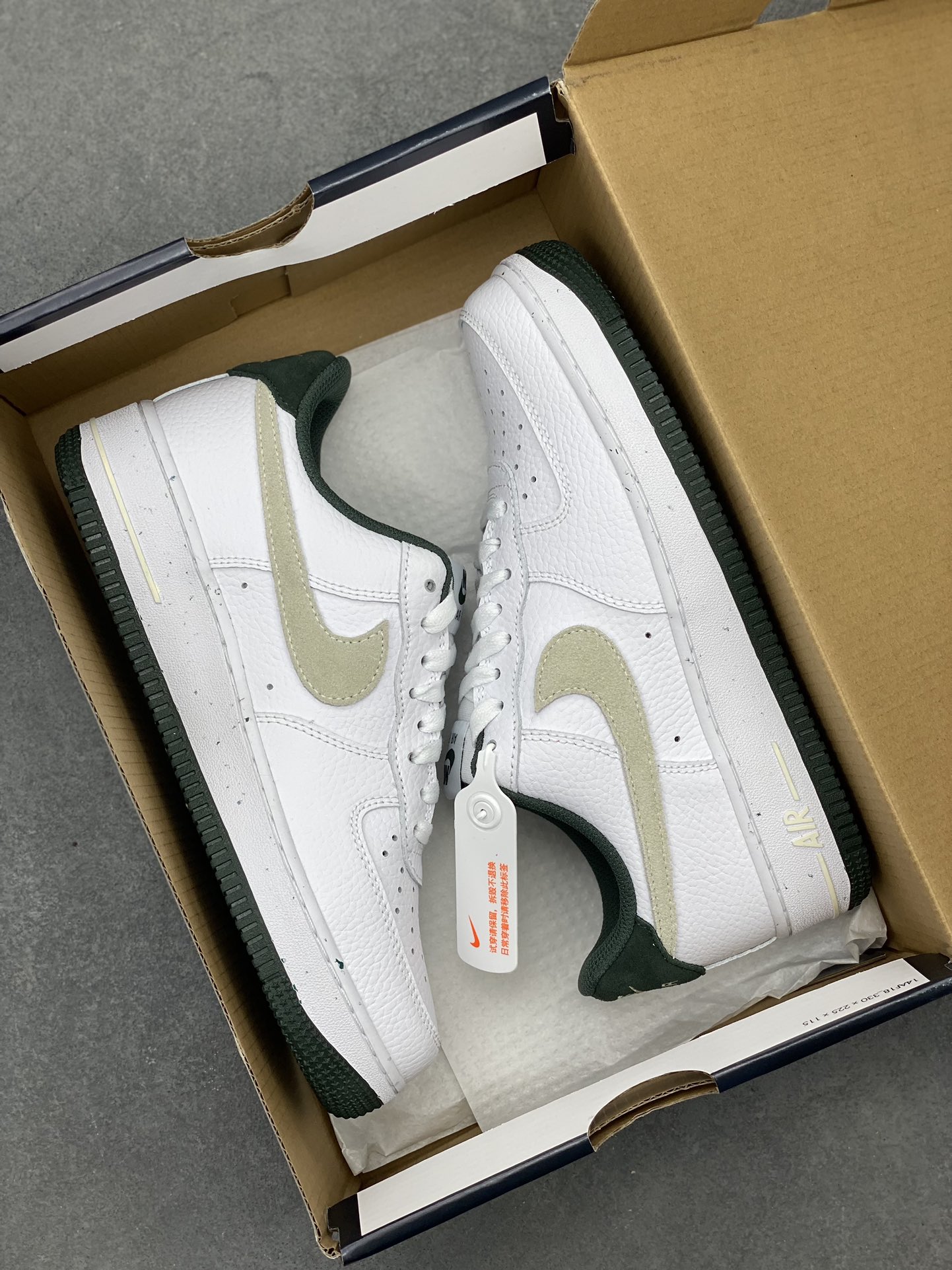 Nike Air Force 1 Low '07 White/Medium Olive Men's Sneakers HF1939-100 10 i1713995504 7125 8
