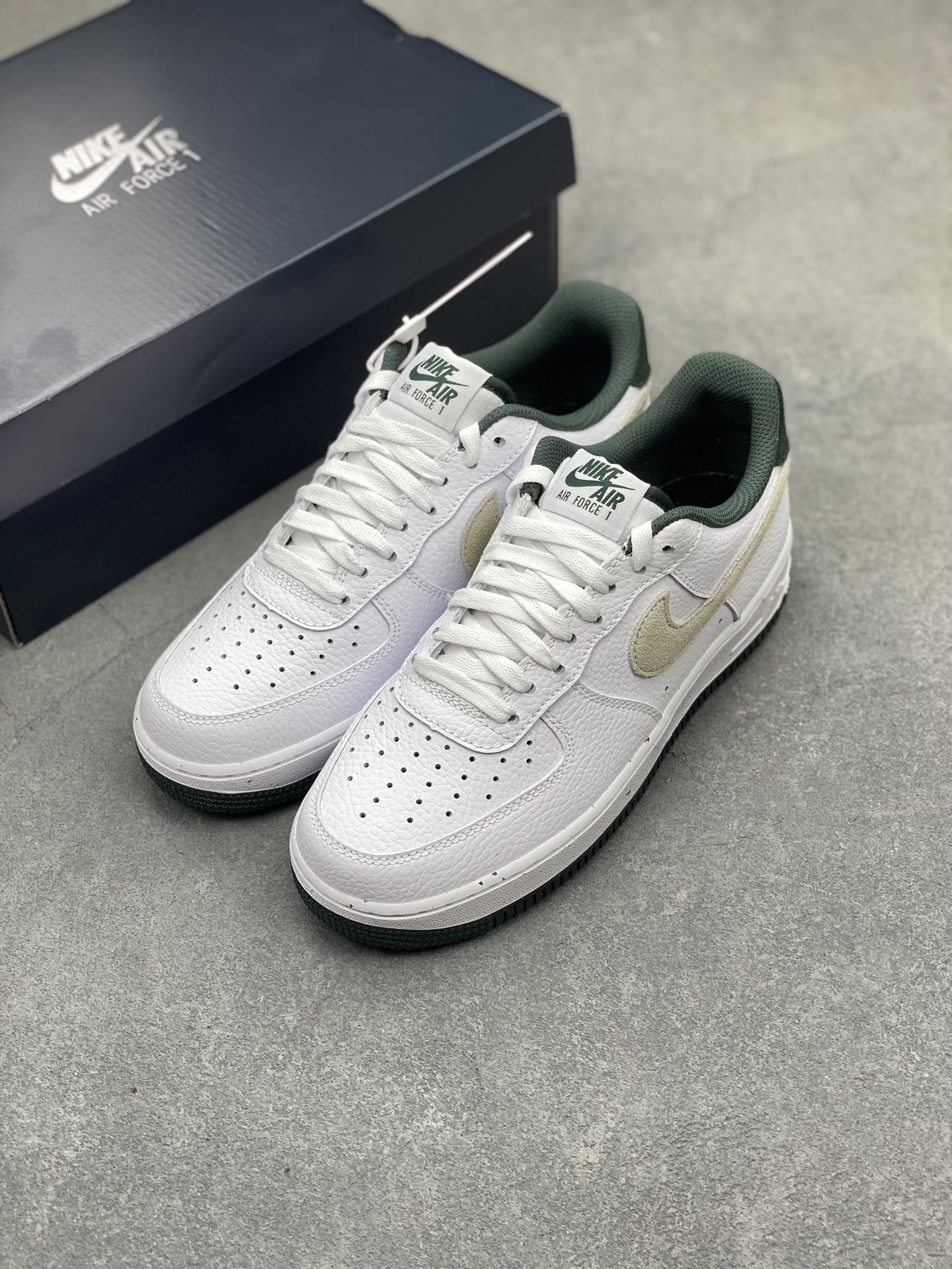 Nike Air Force 1 Low '07 White/Medium Olive Men's Sneakers HF1939-100 9 i1713995504 8744 6