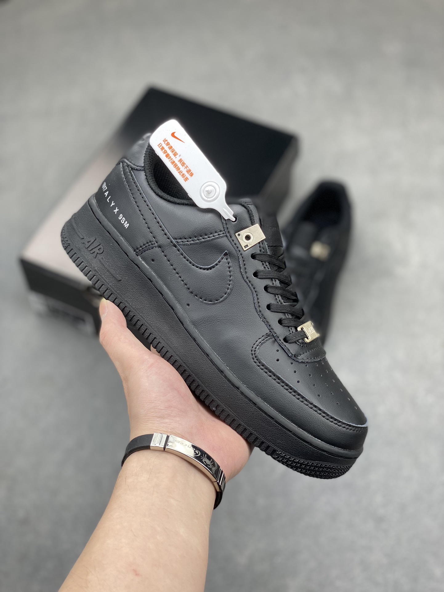 Nike Air Force 1 Low 9S Black Sneakers - FJ4908-001 2 i1713995542 3136 4