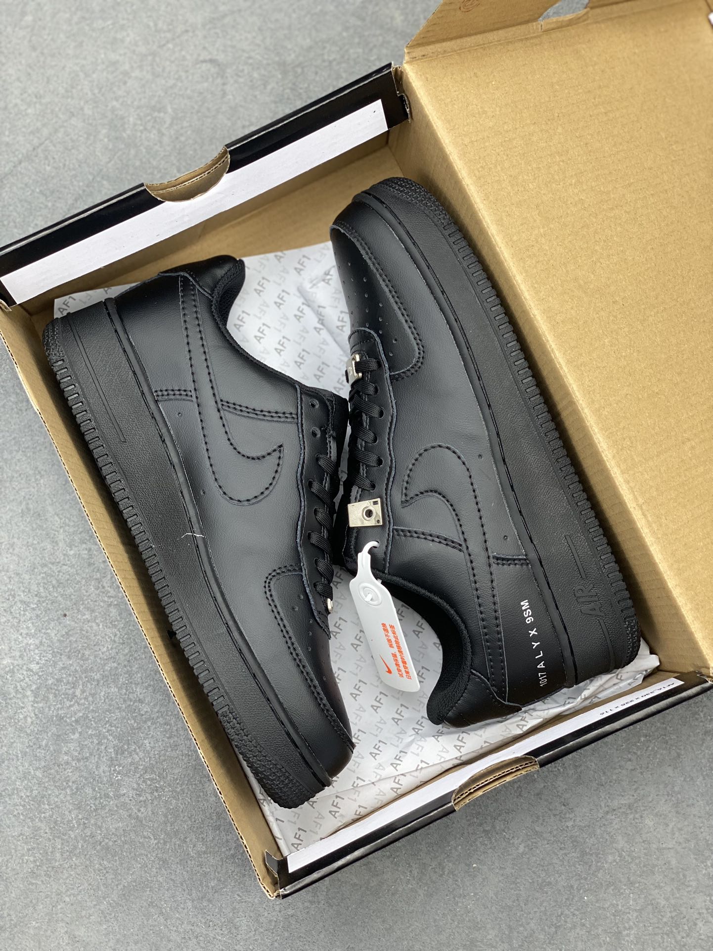 Nike Air Force 1 Low 9S Black Sneakers - FJ4908-001 10 i1713995542 479 2
