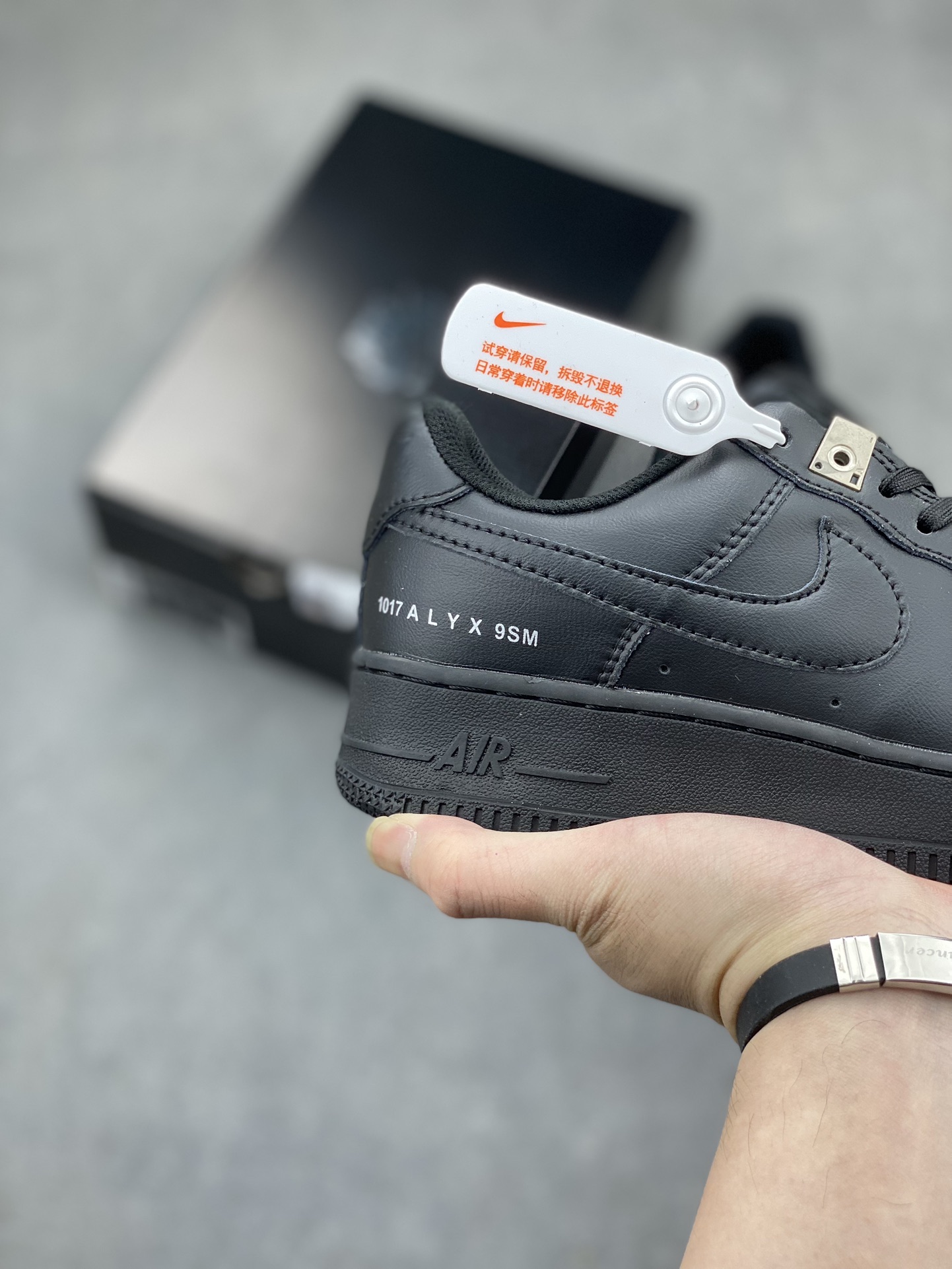 Nike Air Force 1 Low 9S Black Sneakers - FJ4908-001 6 i1713995542 6697 6