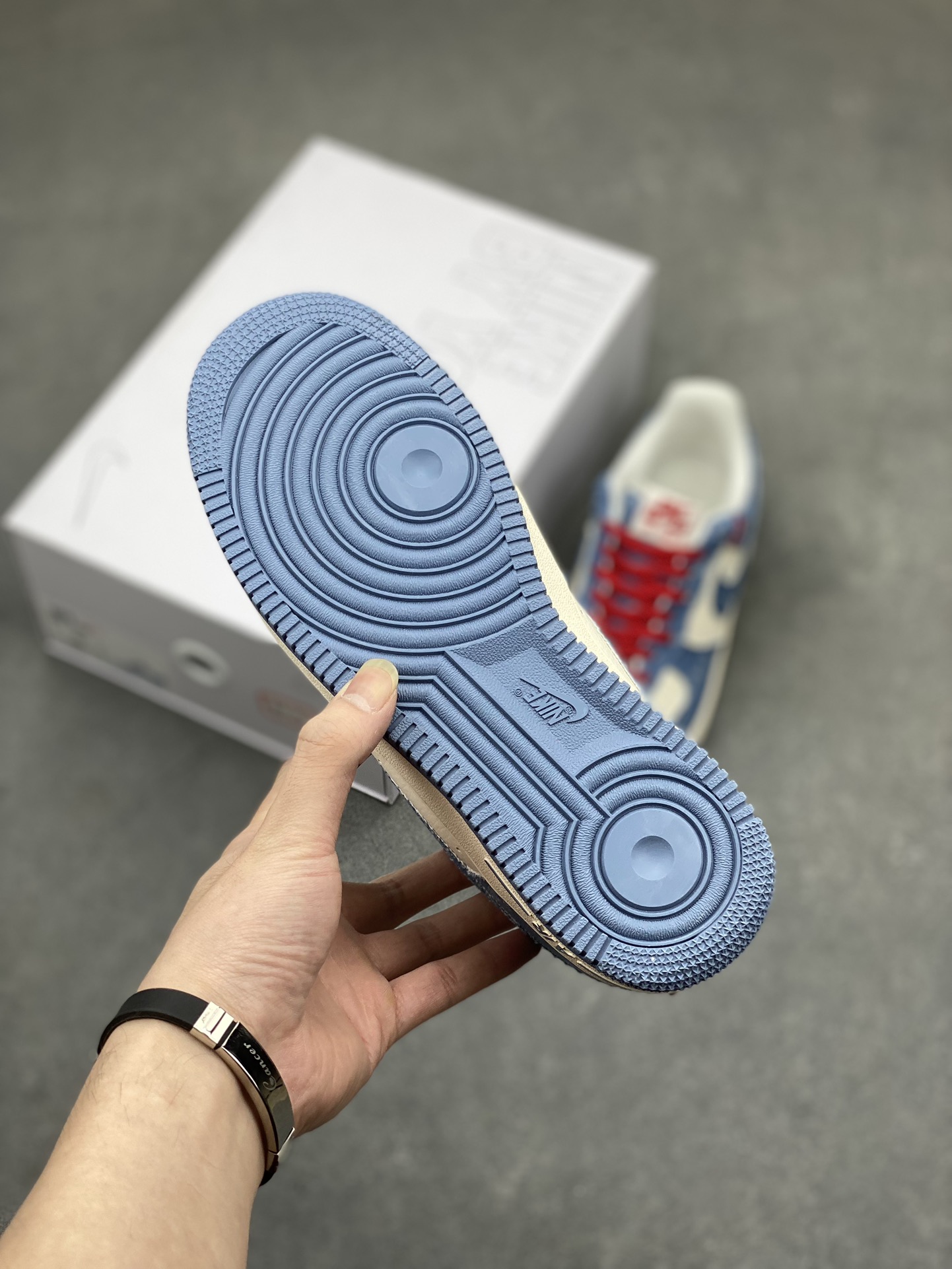 Nike Air Force 1 '07 Low Casual Sneakers - Blue Denim, Size 36-45 7 i1714077999 1439 7