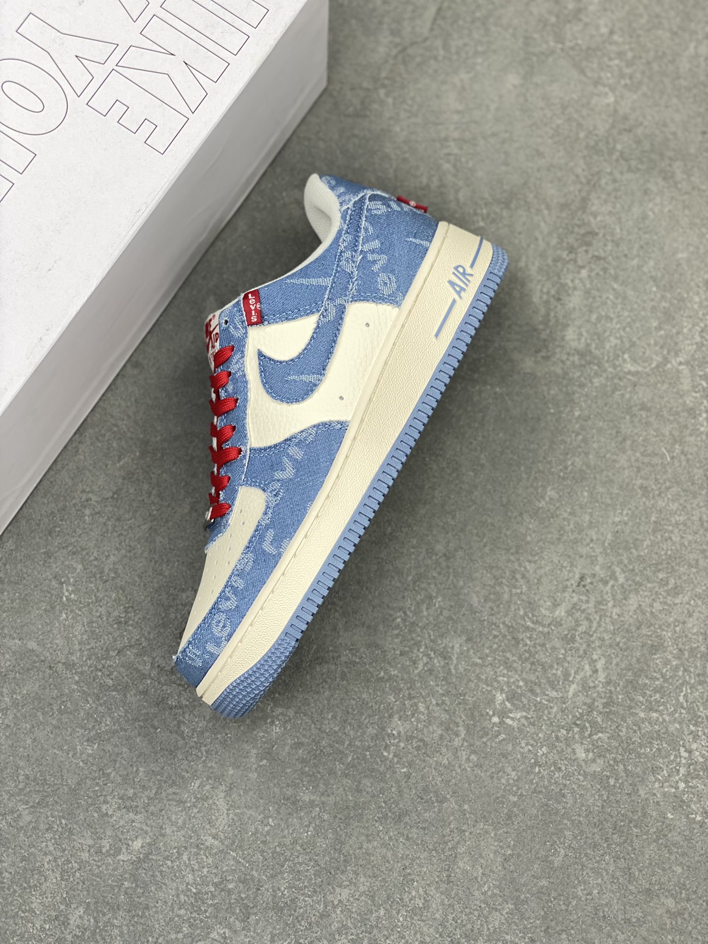 Nike Air Force 1 '07 Low Casual Sneakers - Blue Denim, Size 36-45 8 i1714077999 9380 8