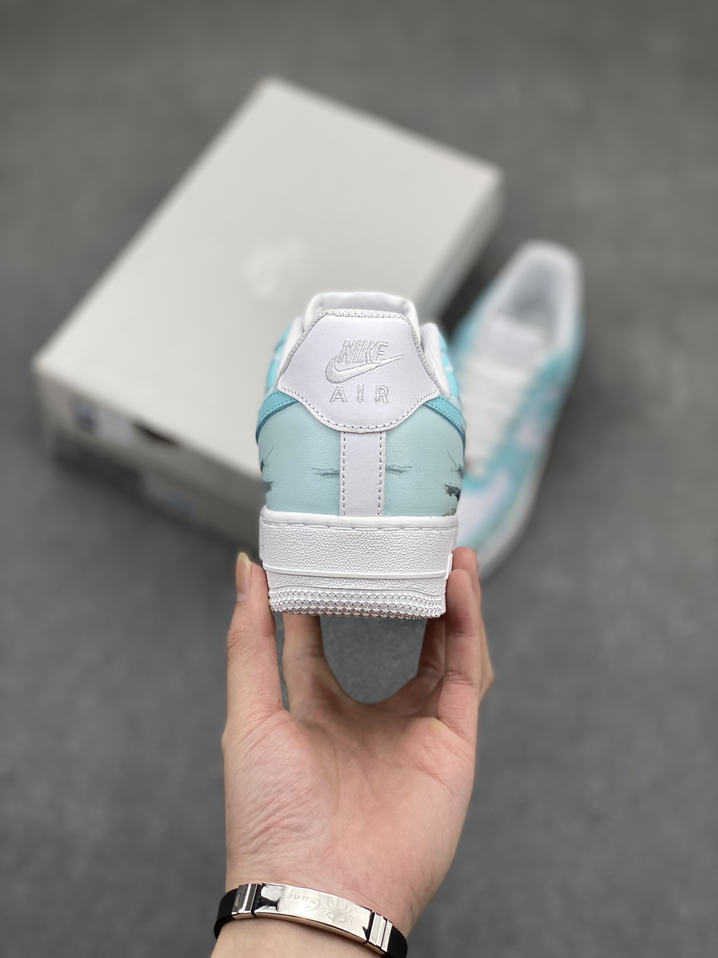 Nike Air Force 1 CW2288-111 Custom Cloud-Themed Low-Top Sneakers 5 i1714078855 526 5