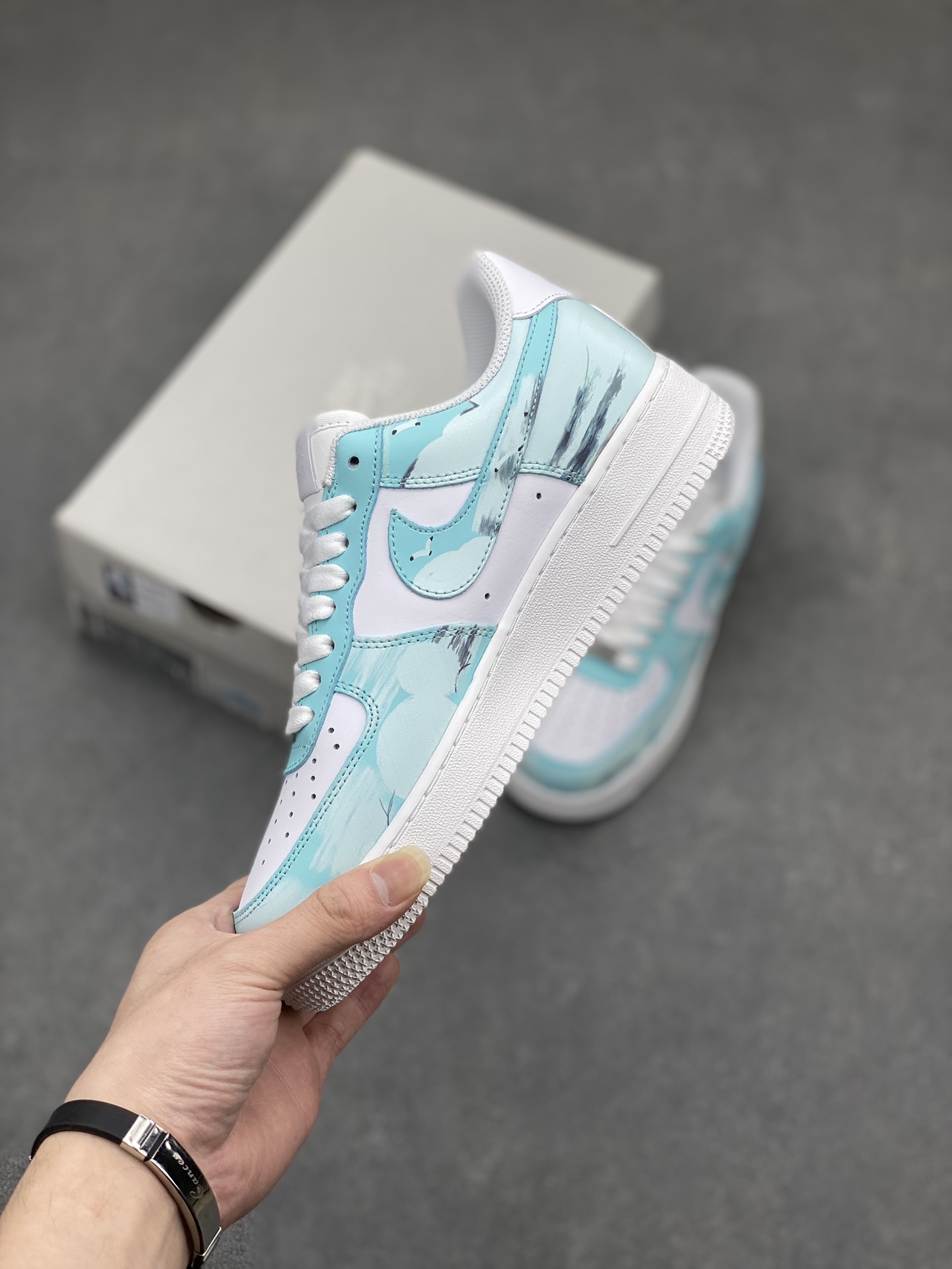 Nike Air Force 1 CW2288-111 Custom Cloud-Themed Low-Top Sneakers 4 i1714078855 840 2
