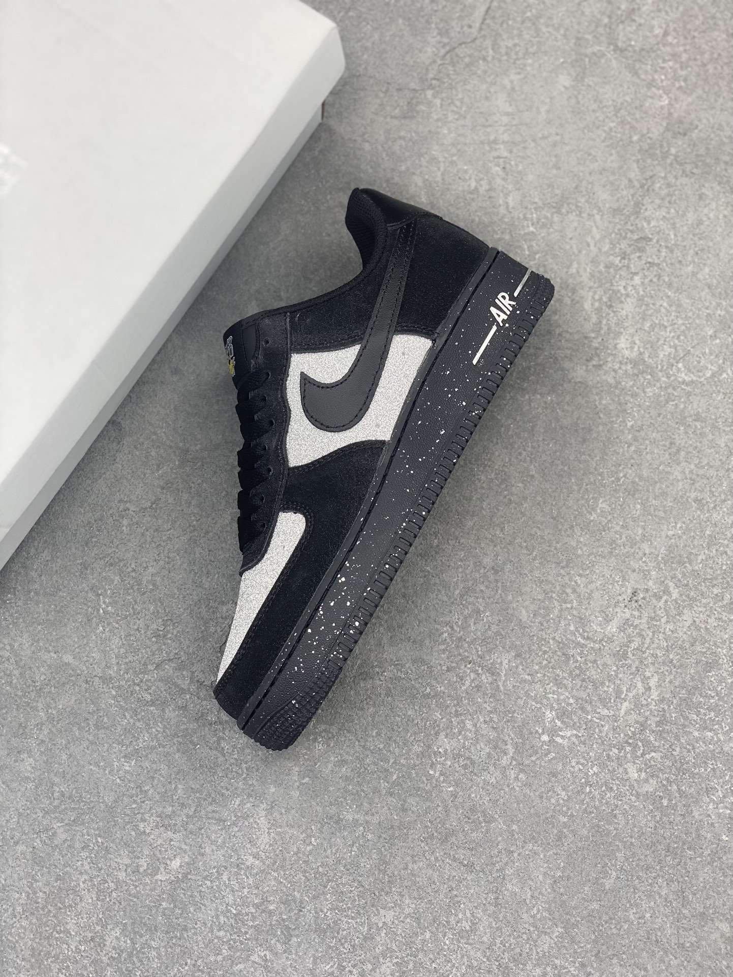 Nike Air Force 1 Low Black Silver Starry Sky - Premium Comfort & Style 8 i1714339059 6284 0